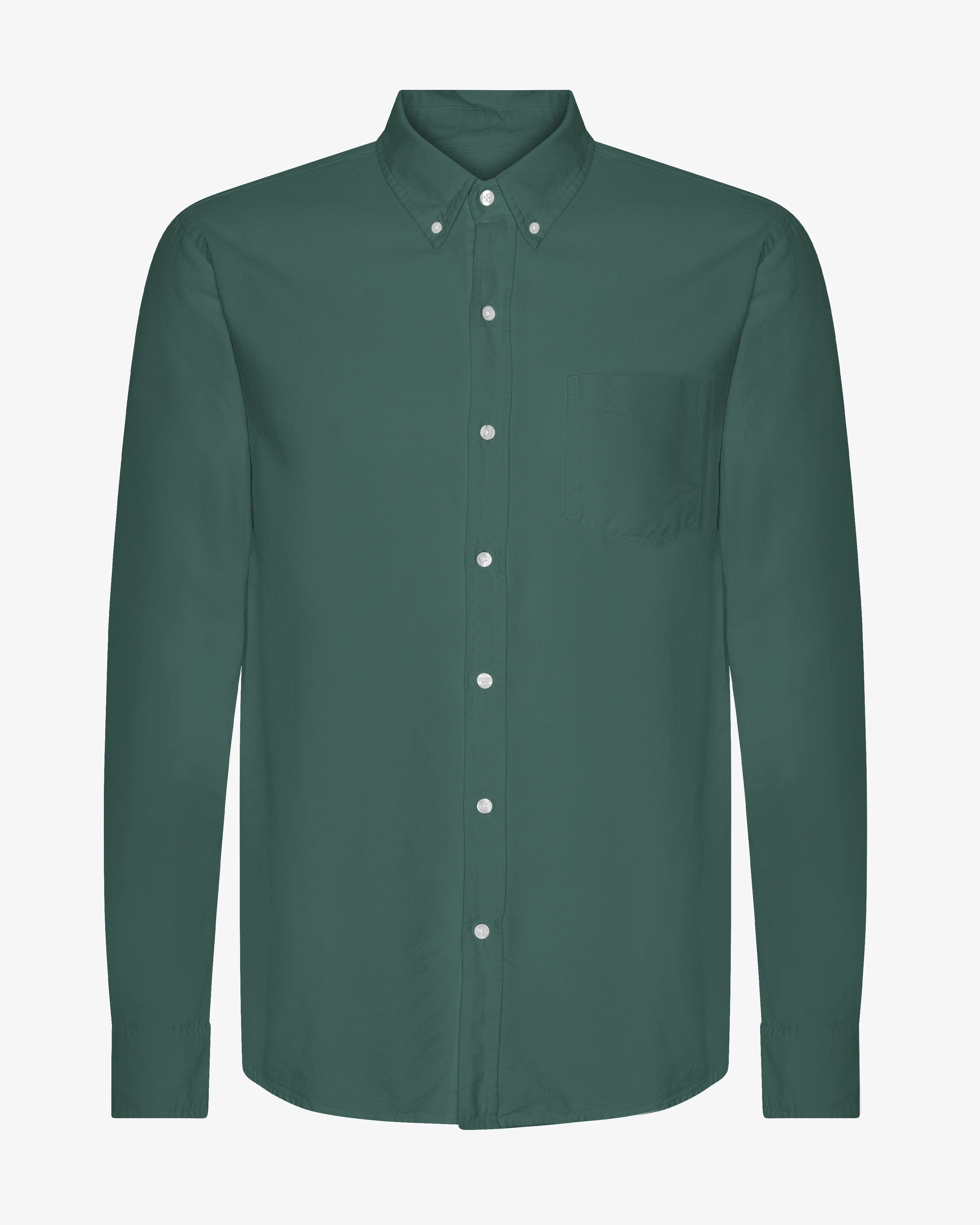 Organic Button Down Shirt - Emerald Green sold by Colorful Standard