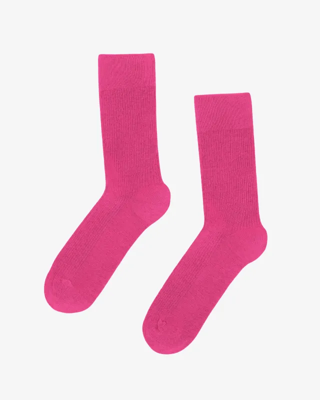 Classic Organic Sock - Bubblegum Pink sold by Colorful Standard