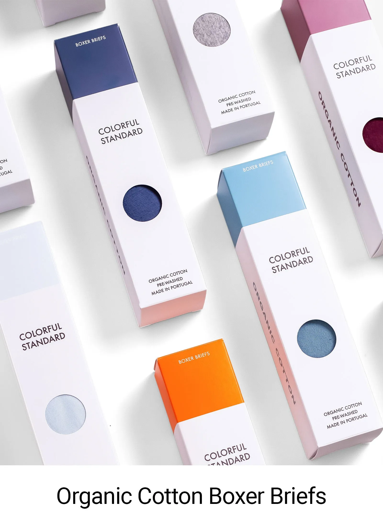 Classic Organic Boxer Briefs - Marine Blue sold by Colorful Standard product image thumbnail 4