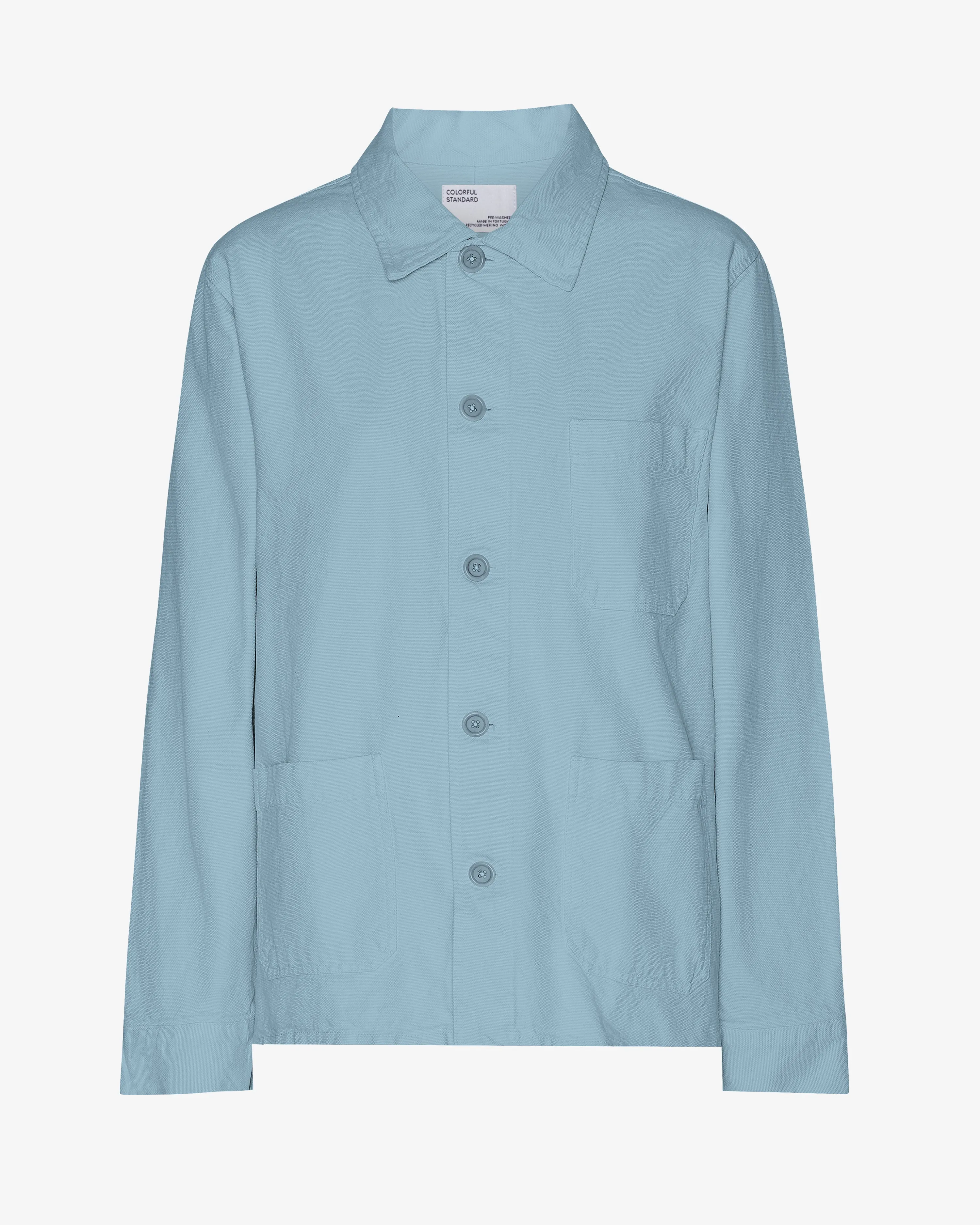 Organic Workwear Jacket - Seaside Blue sold by Colorful Standard