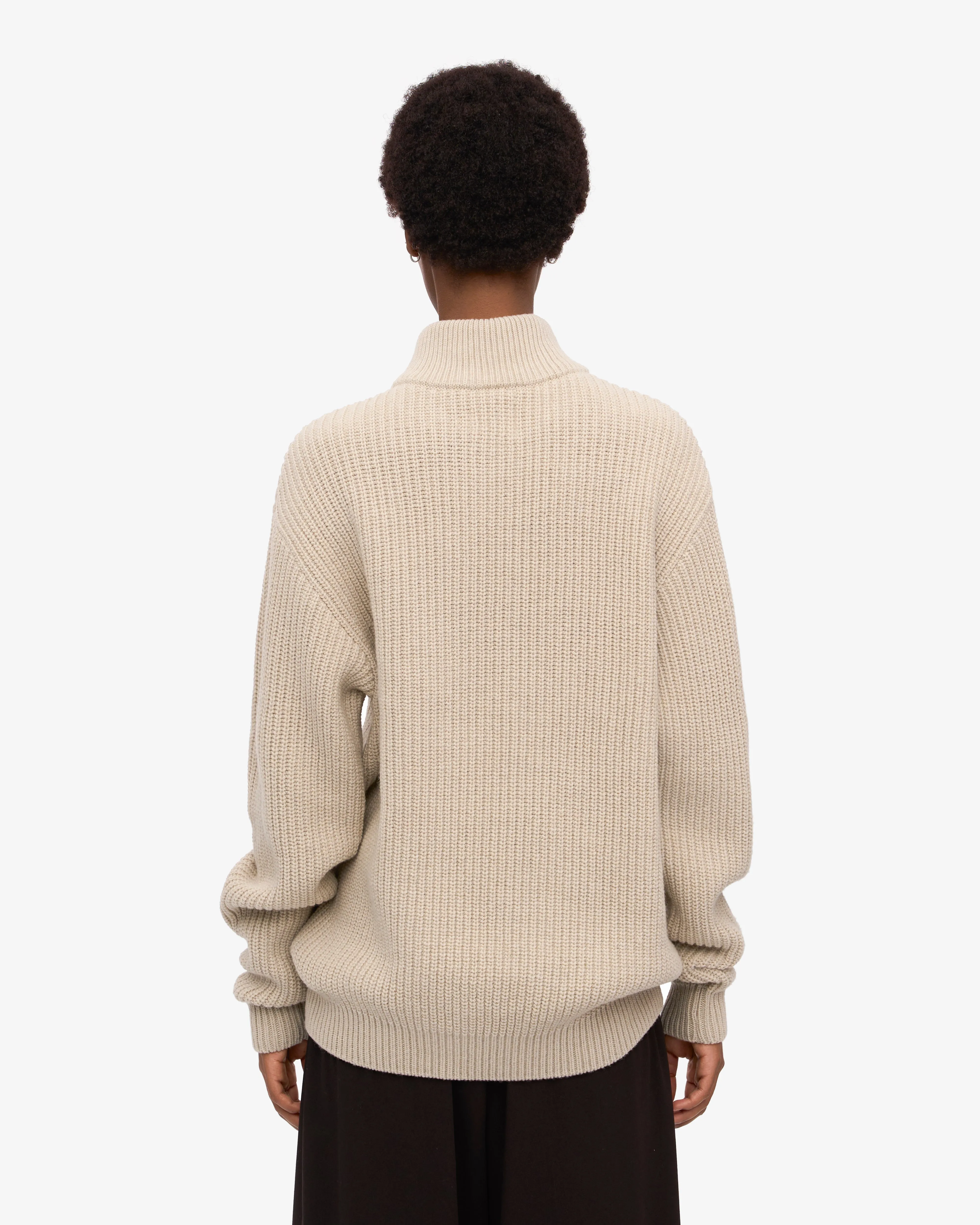 Merino Quarter Zip - Ivory White sold by Colorful Standard product image thumbnail 4