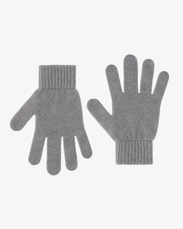 Merino Wool Gloves - Heather Grey sold by Colorful Standard