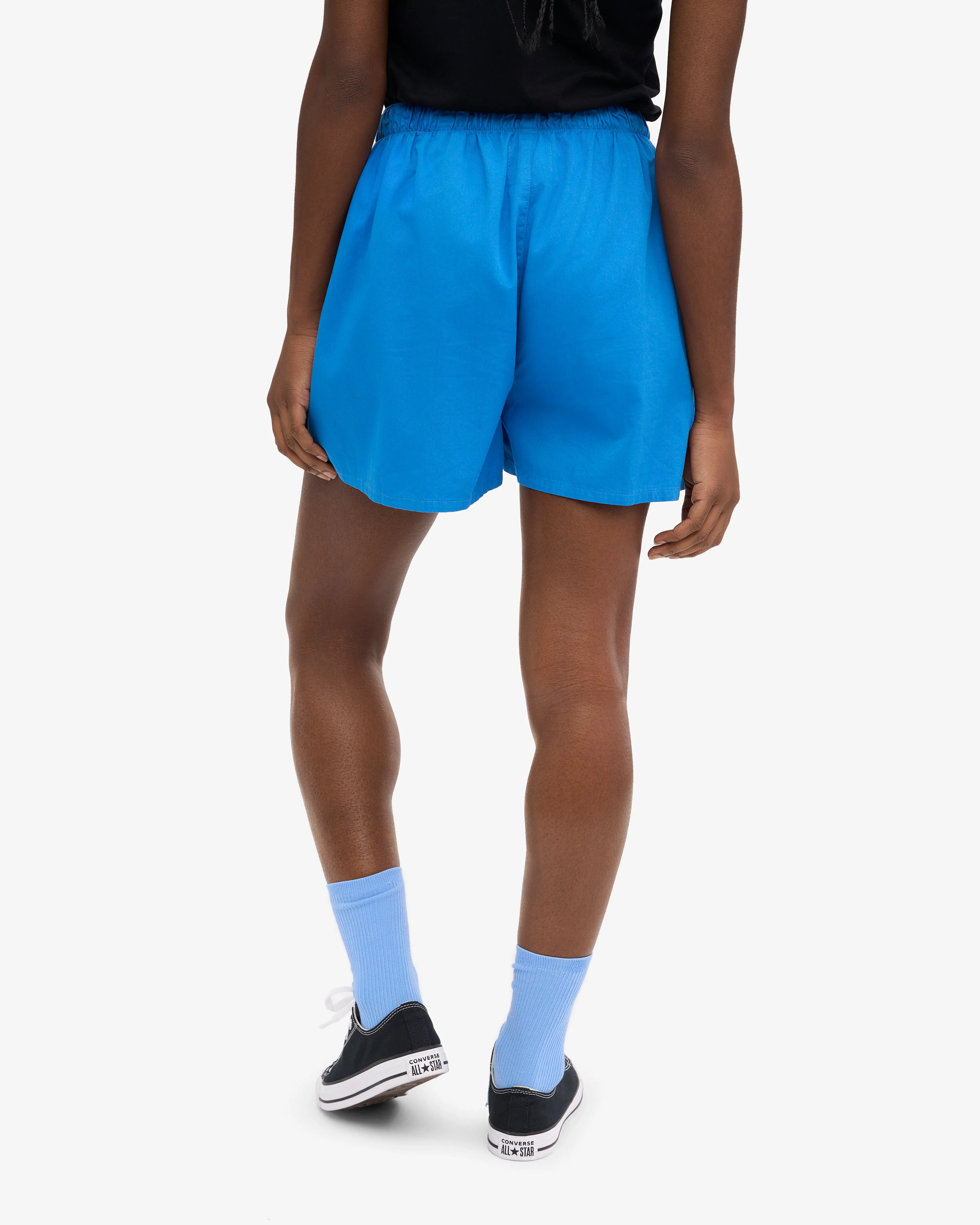 Women Organic Twill Shorts - Pacific Blue sold by Colorful Standard product image thumbnail 5