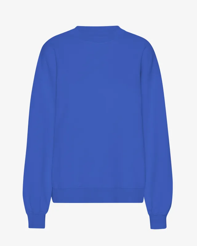 Organic Oversized Crew - Sapphire Blue sold by Colorful Standard