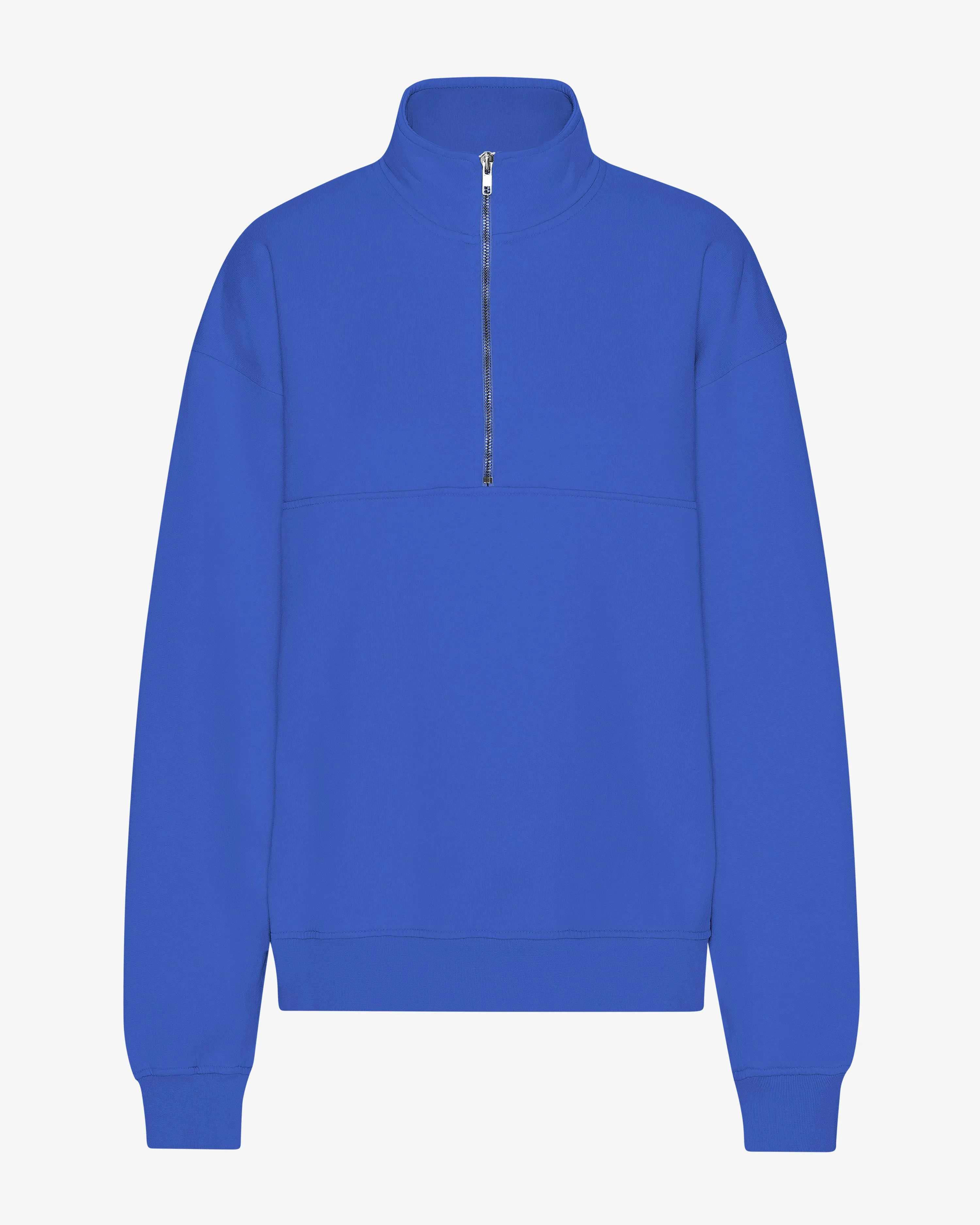 Organic Quarter Zip - Sapphire Blue sold by Colorful Standard