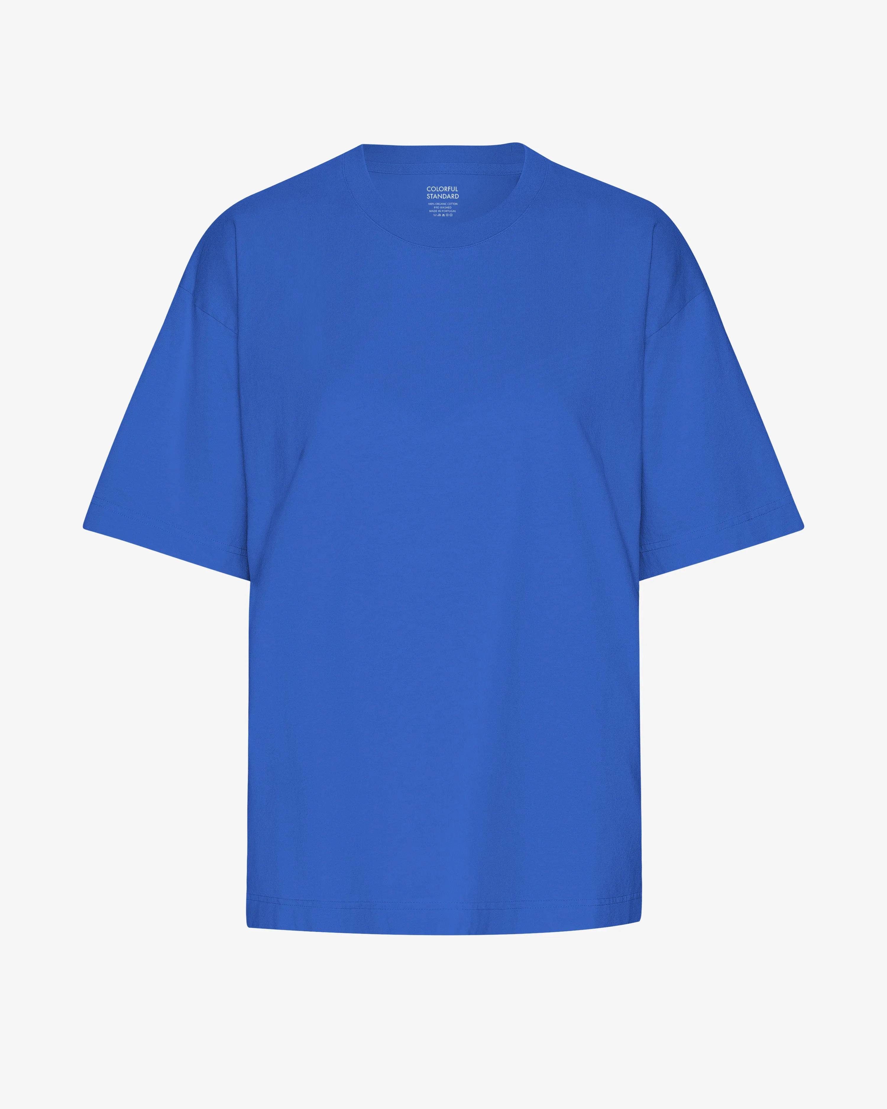 Oversized Organic T-Shirt - Sapphire Blue sold by Colorful Standard