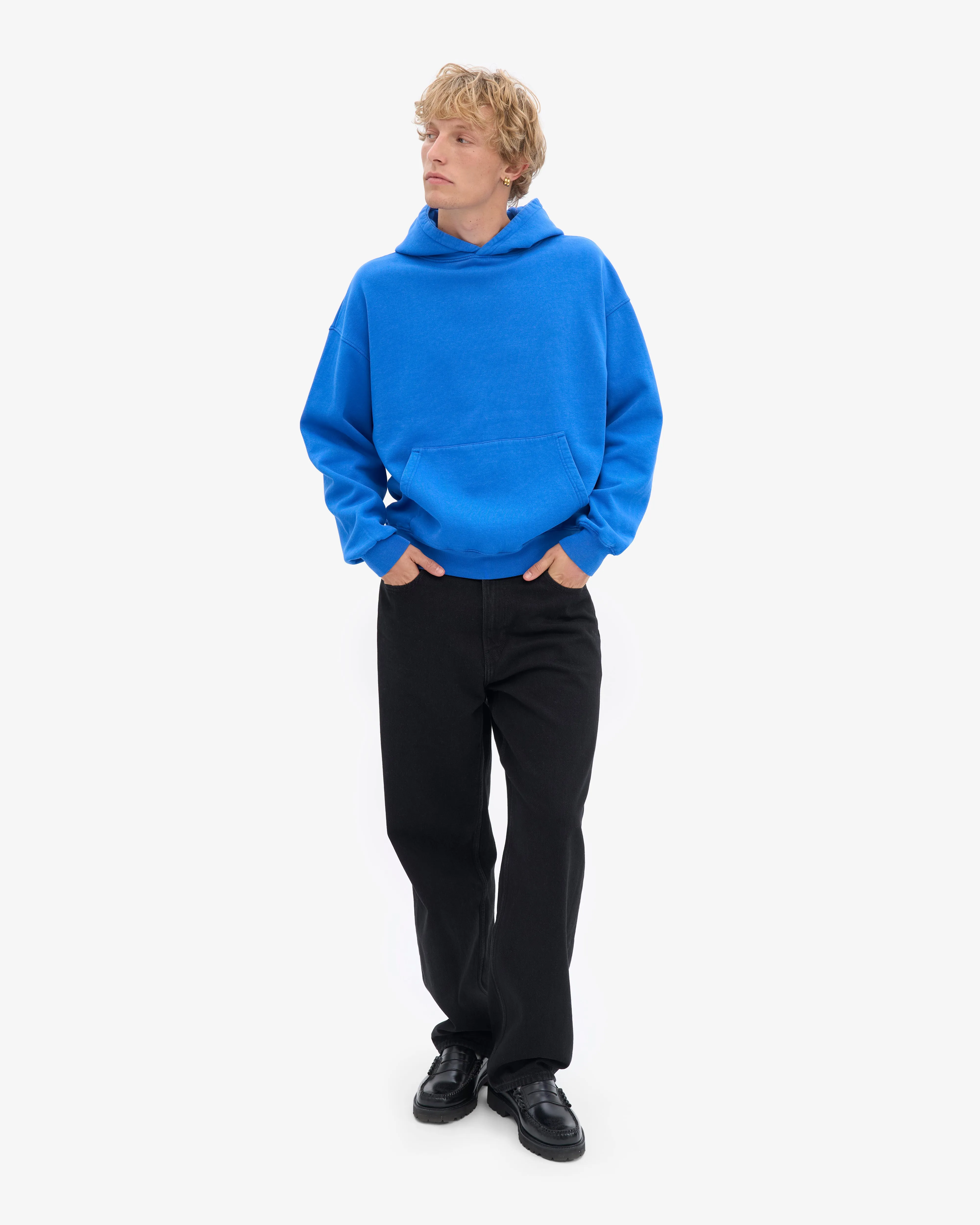 Organic Oversized Hood - Sapphire Blue sold by Colorful Standard product image thumbnail 5