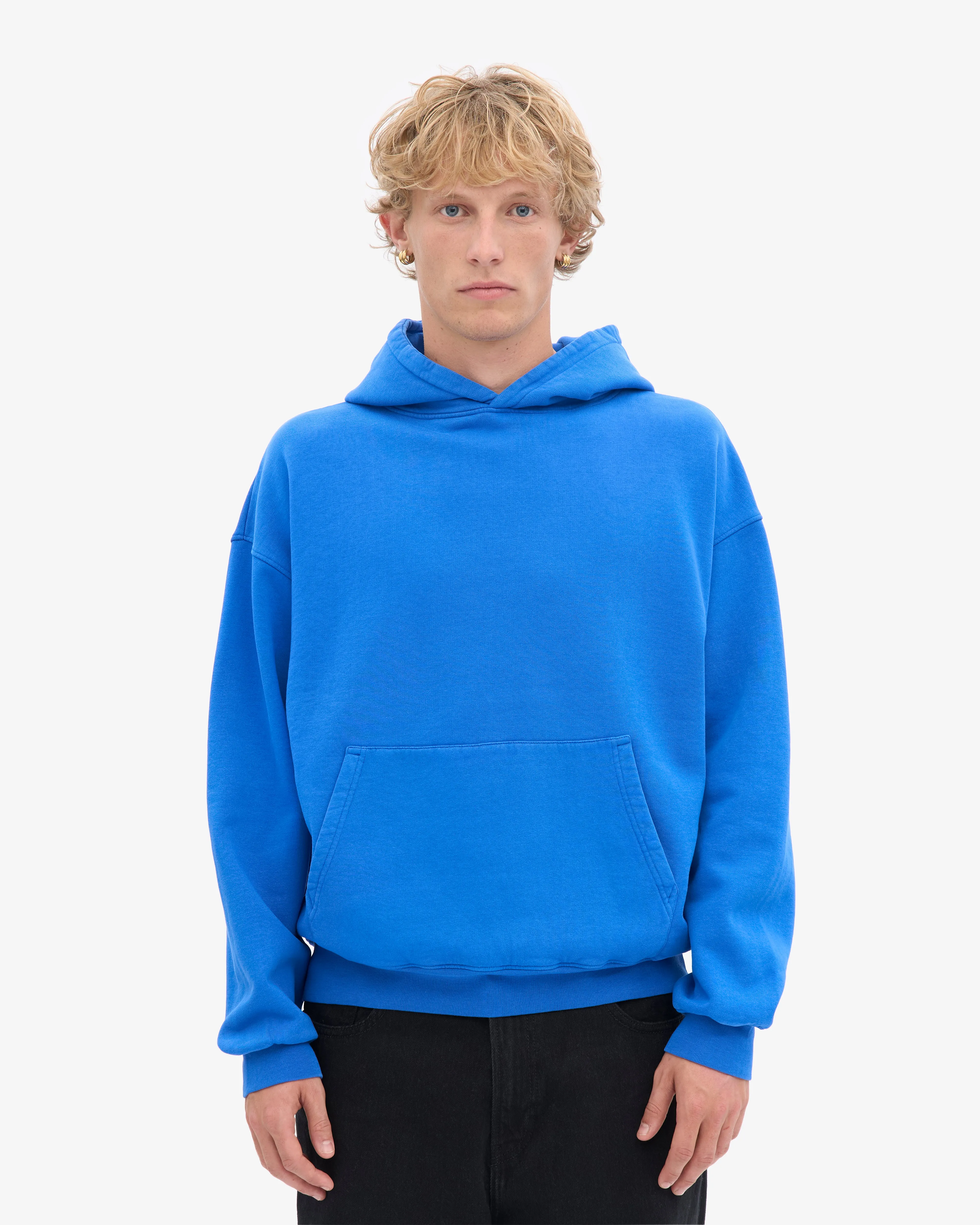 Organic Oversized Hood - Sapphire Blue sold by Colorful Standard product image thumbnail 2