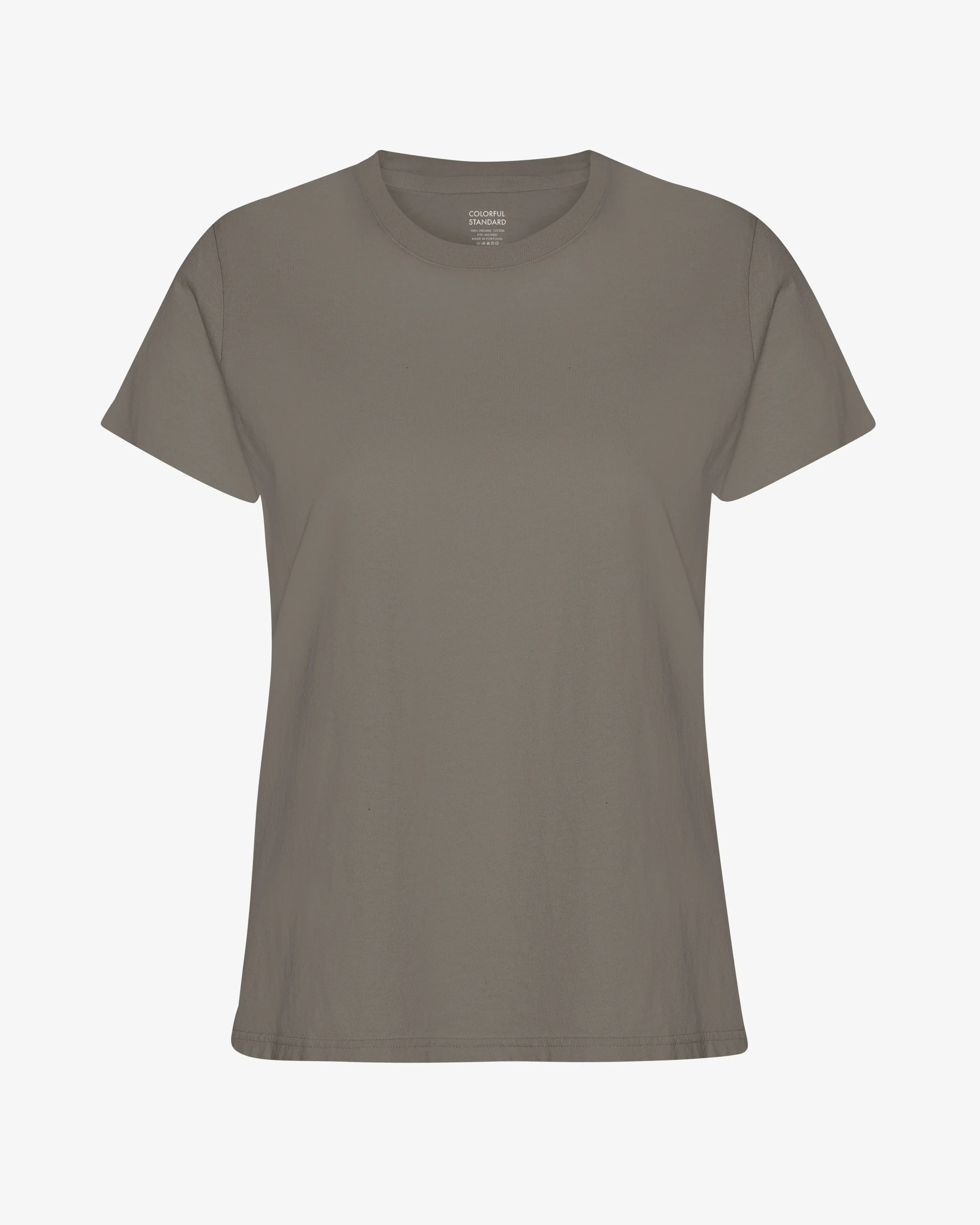 Women Light Organic Tee - Misty Brown sold by Colorful Standard
