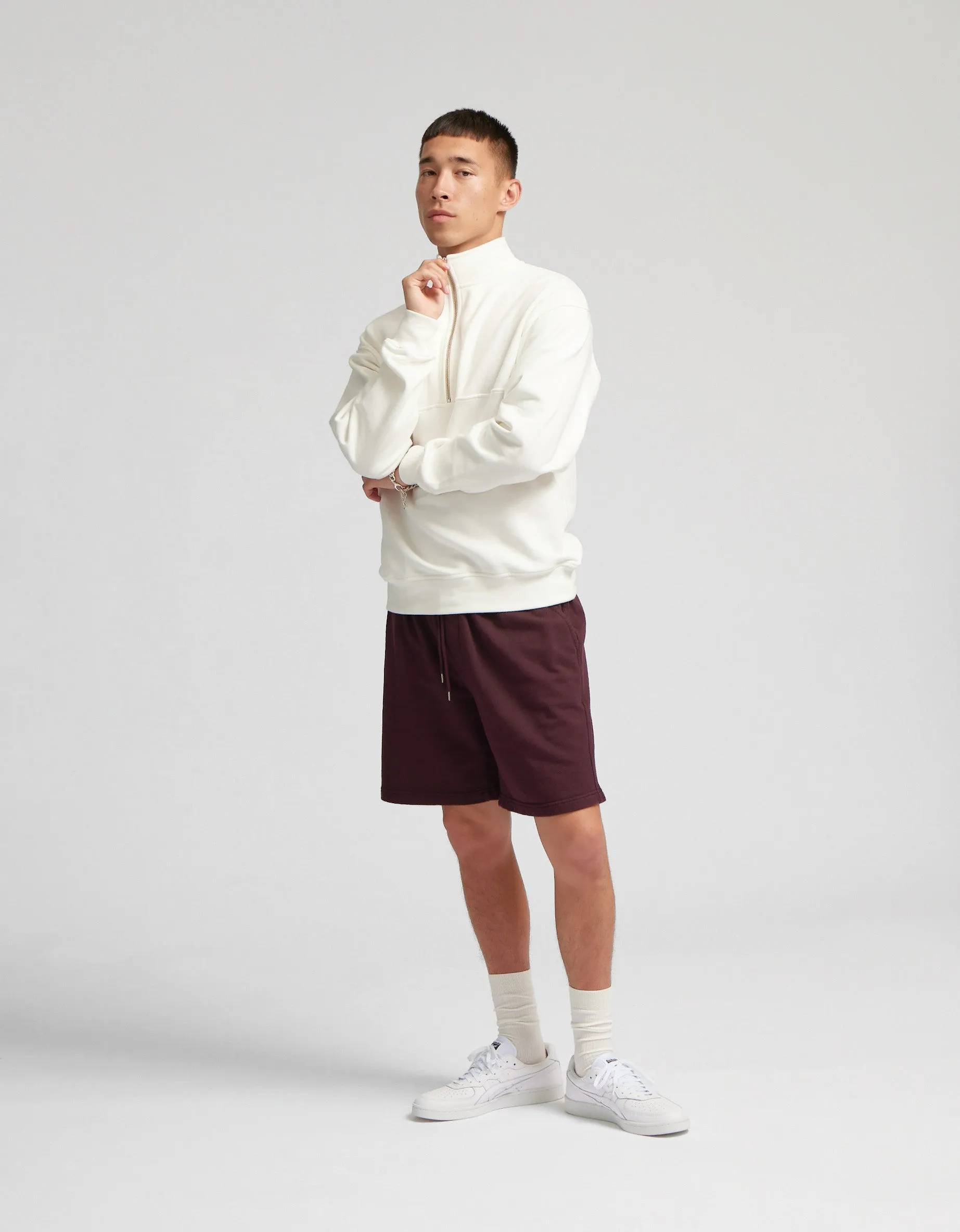 Organic Quarter Zip - Misty Brown sold by Colorful Standard product image thumbnail 3