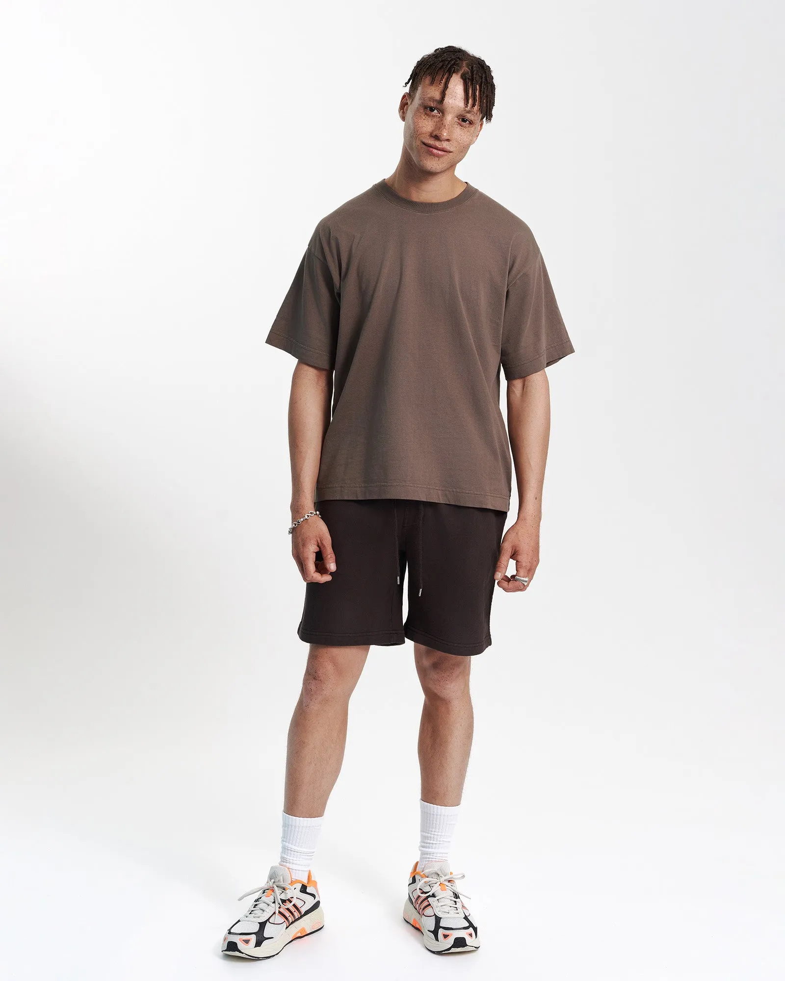 Oversized Organic T-Shirt - Misty Brown sold by Colorful Standard product image thumbnail 2