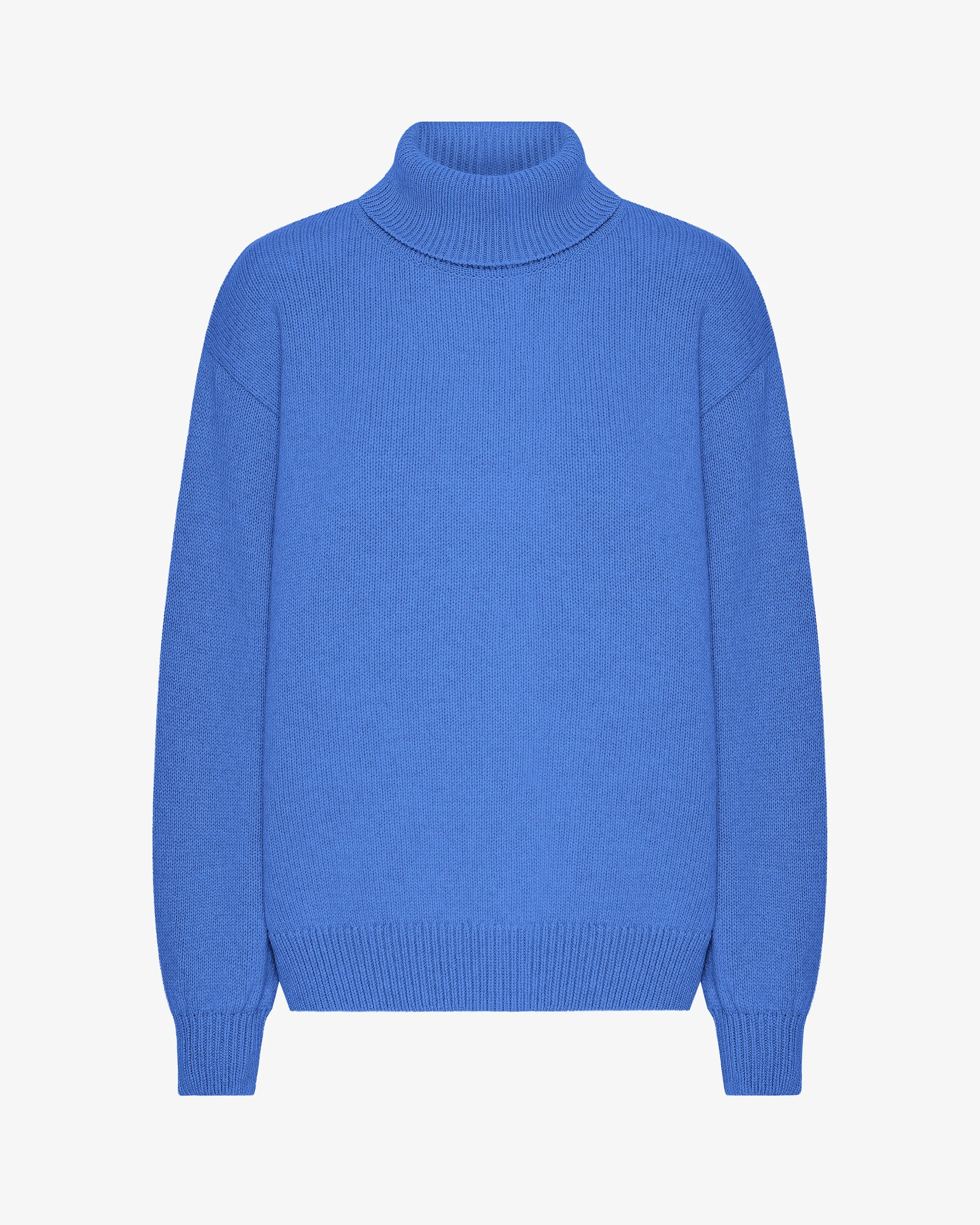 Merino Wool Turtleneck - Pacific Blue sold by Colorful Standard