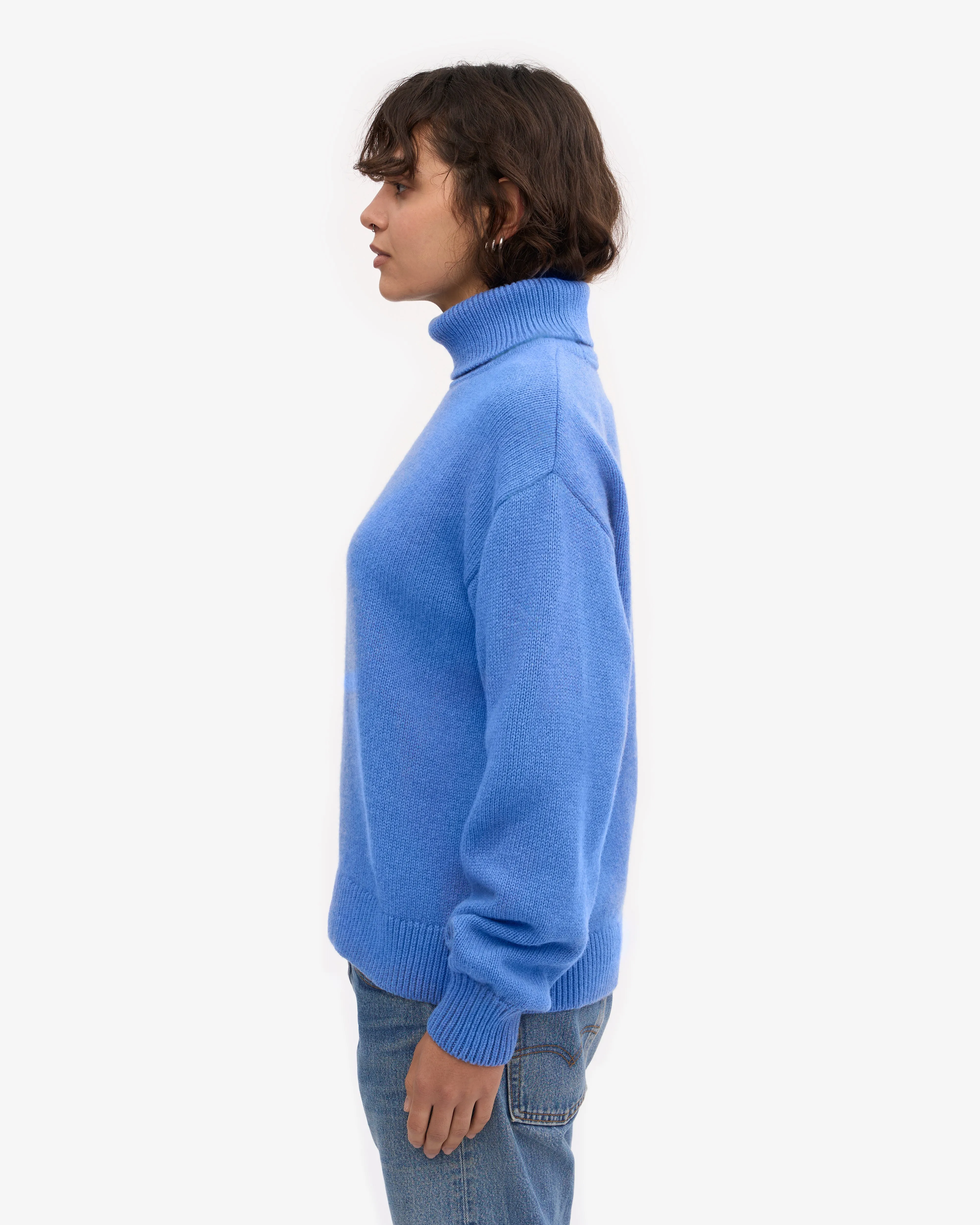 Merino Wool Turtleneck - Pacific Blue sold by Colorful Standard product image thumbnail 3