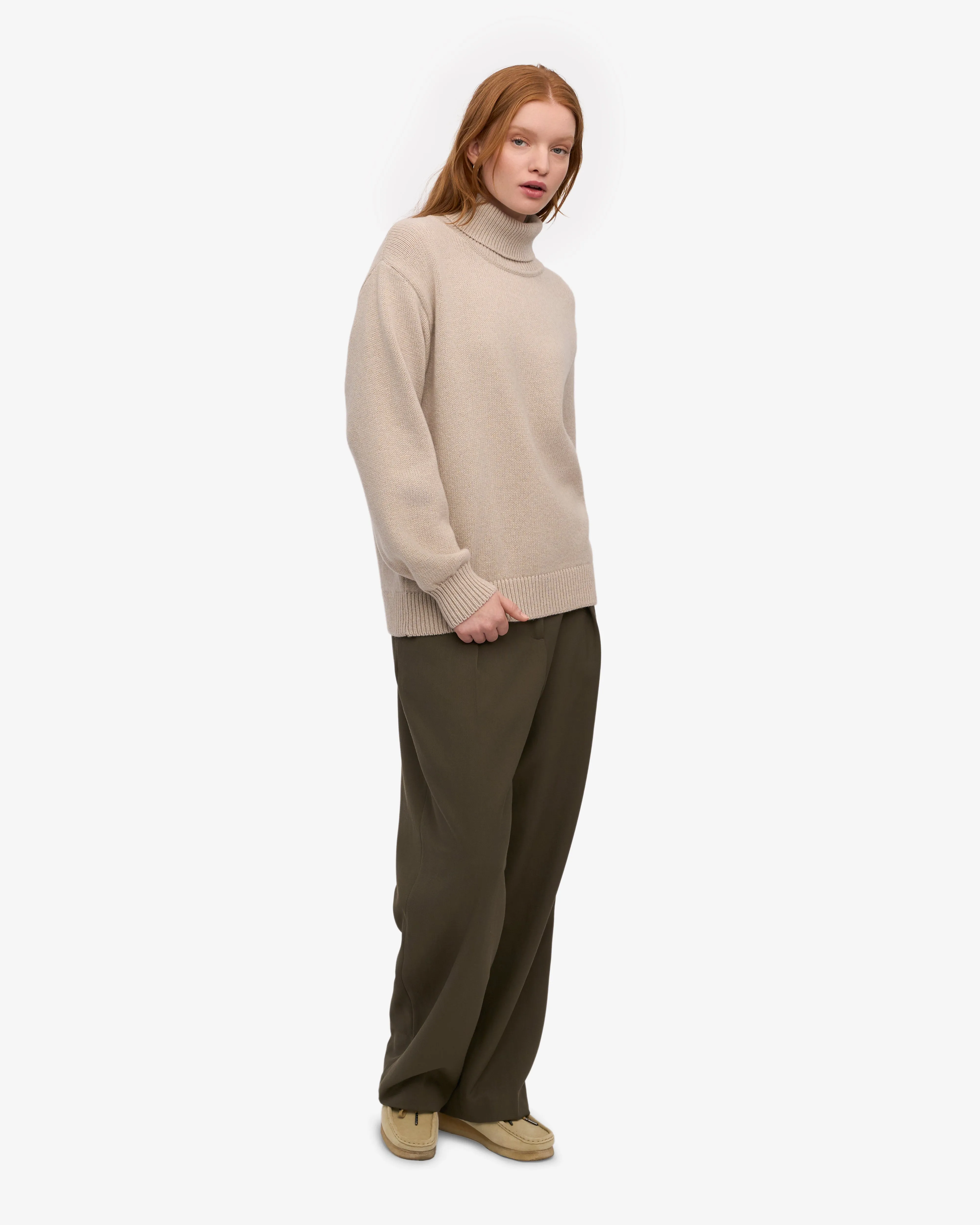 Merino Wool Turtleneck - Ivory White sold by Colorful Standard product image thumbnail 5