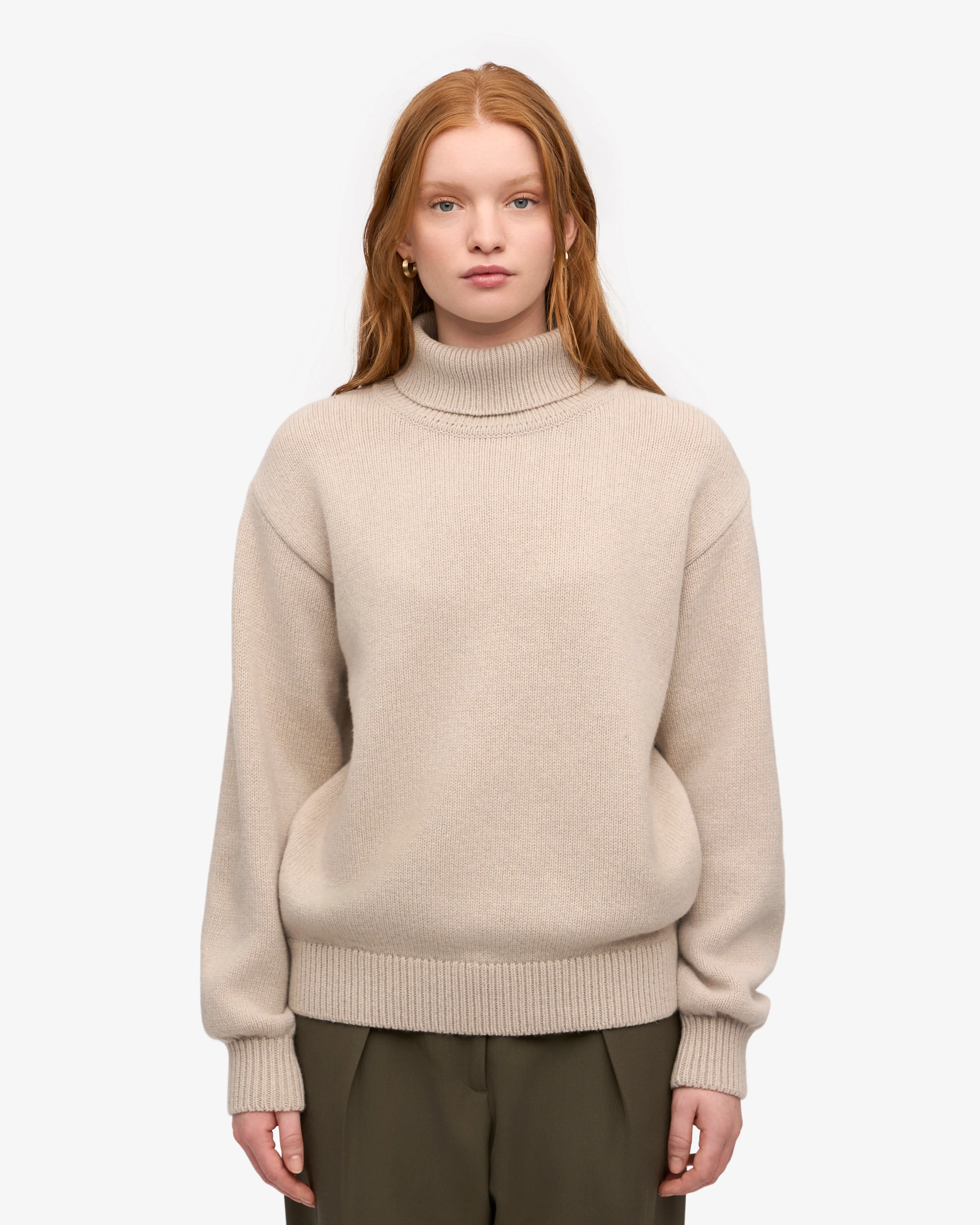 Merino Wool Turtleneck - Ivory White sold by Colorful Standard product image thumbnail 2