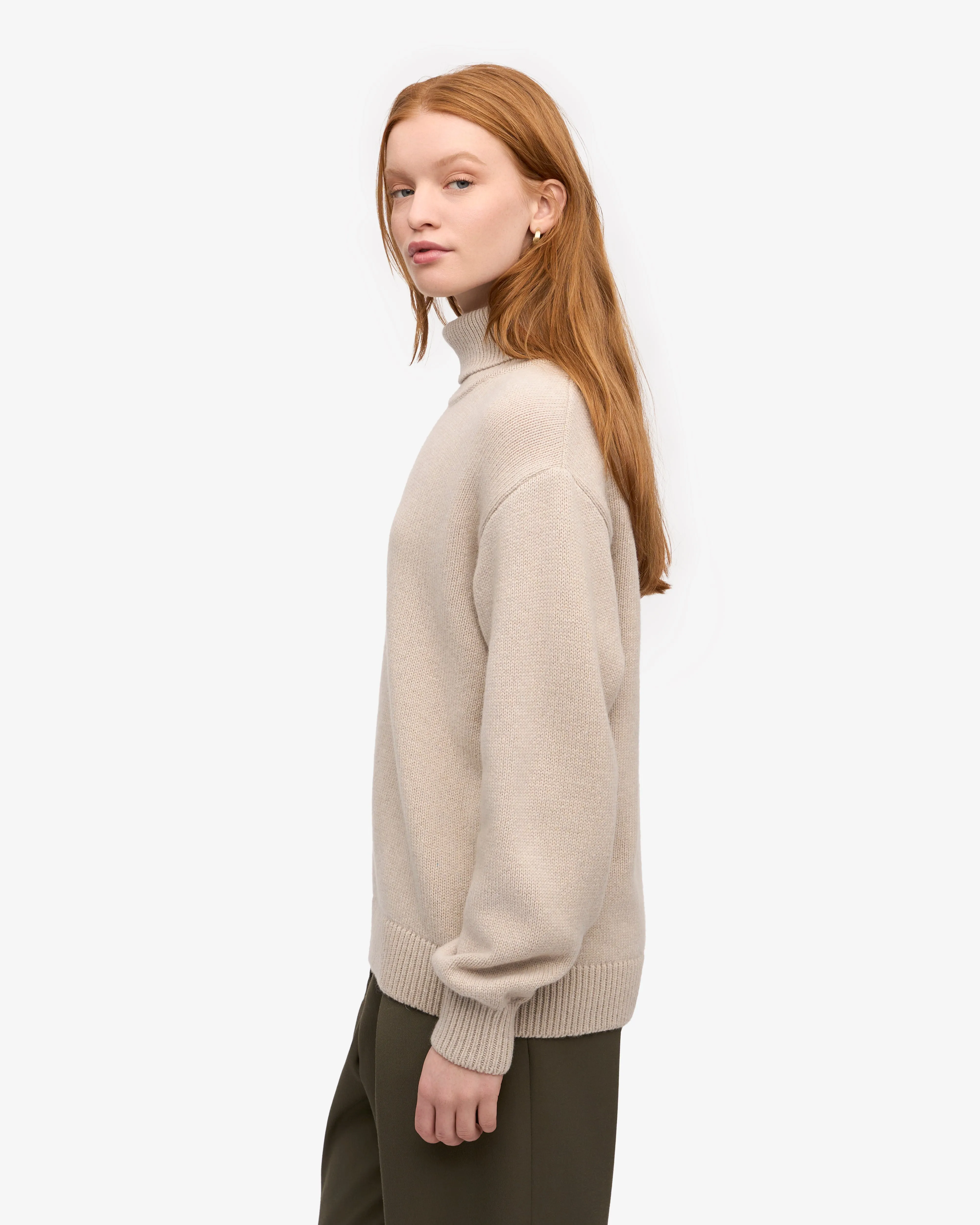 Merino Wool Turtleneck - Ivory White sold by Colorful Standard product image thumbnail 3