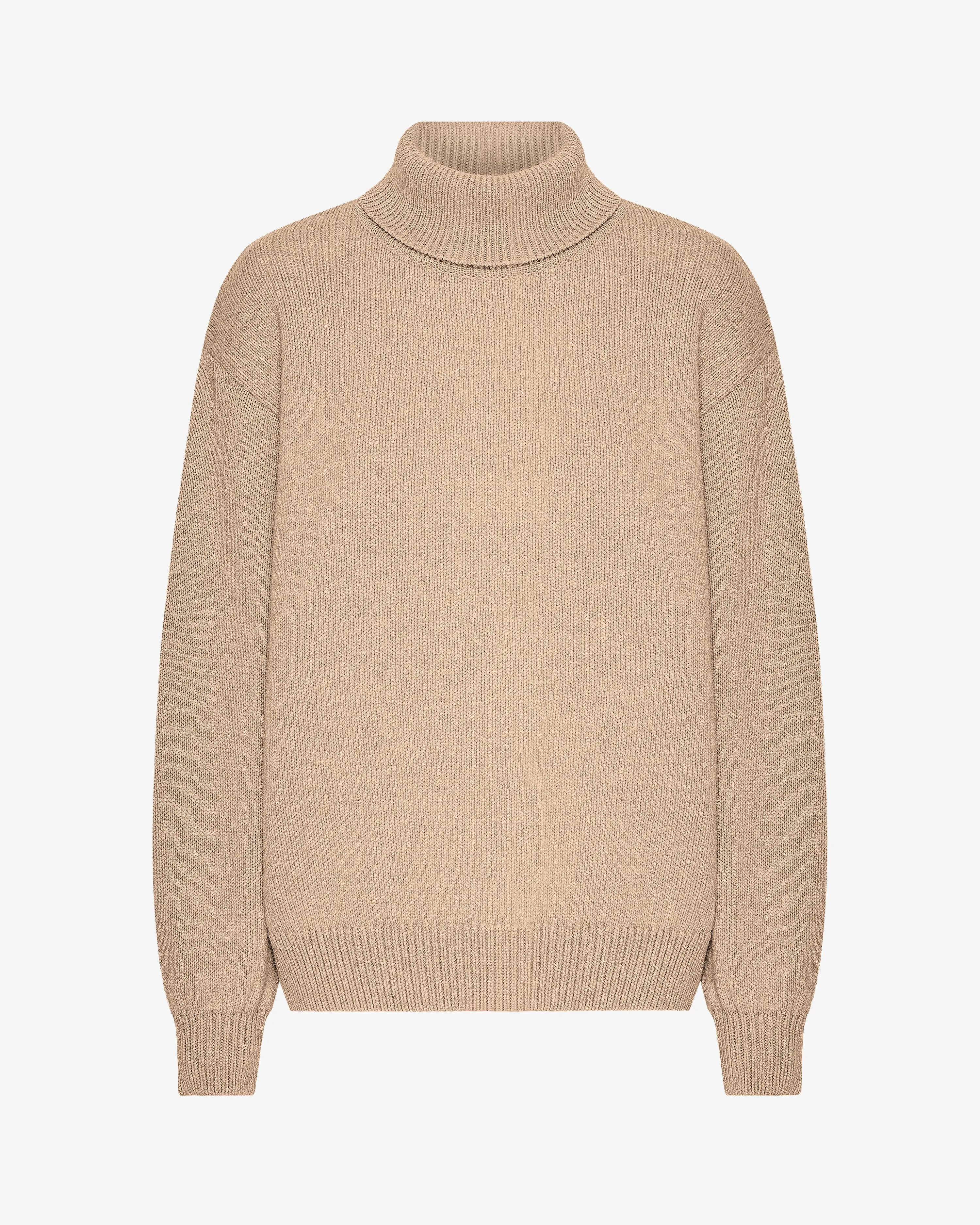 Merino Wool Turtleneck - Honey Beige sold by Colorful Standard