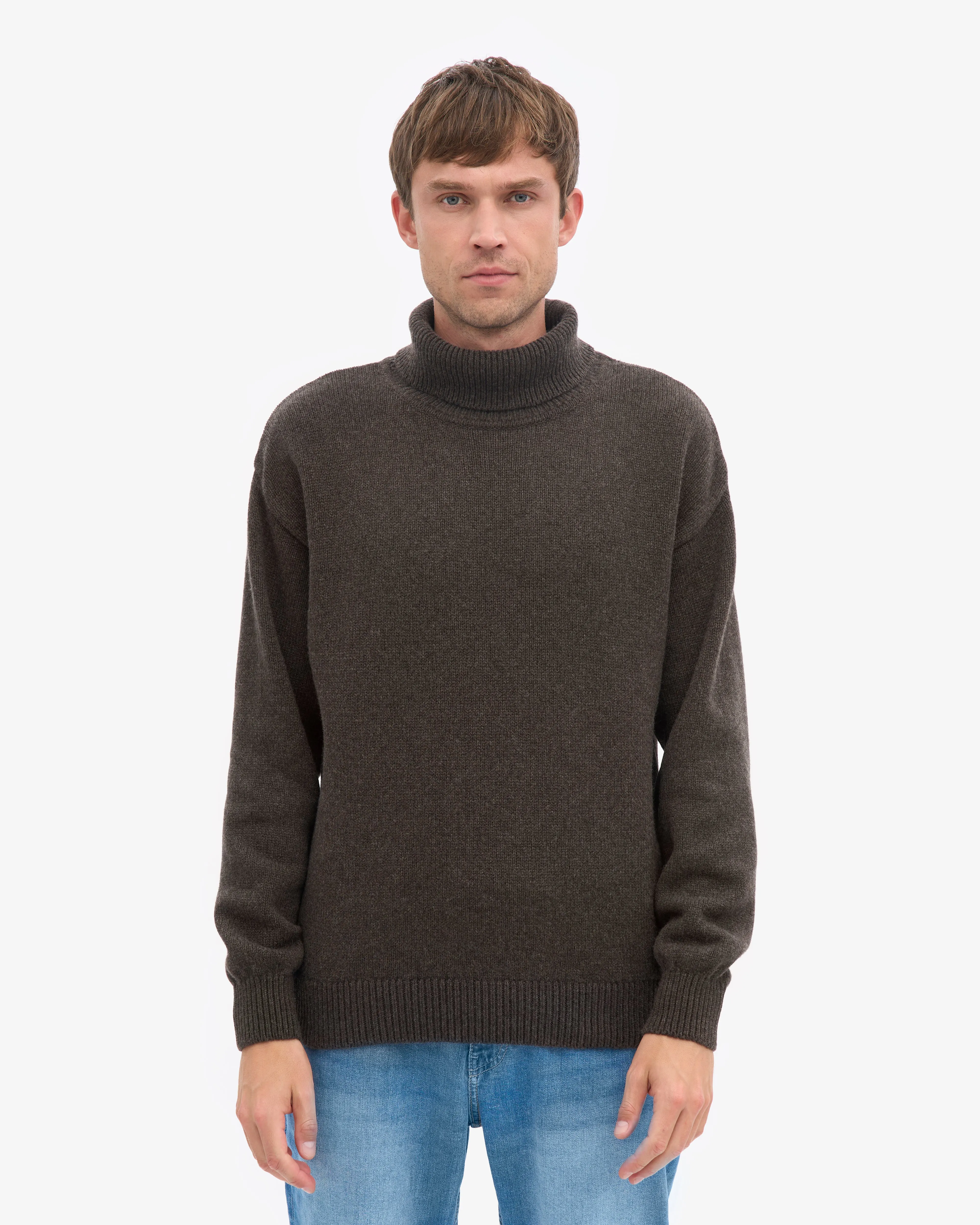 Merino Wool Turtleneck - Coffee Brown sold by Colorful Standard product image thumbnail 2
