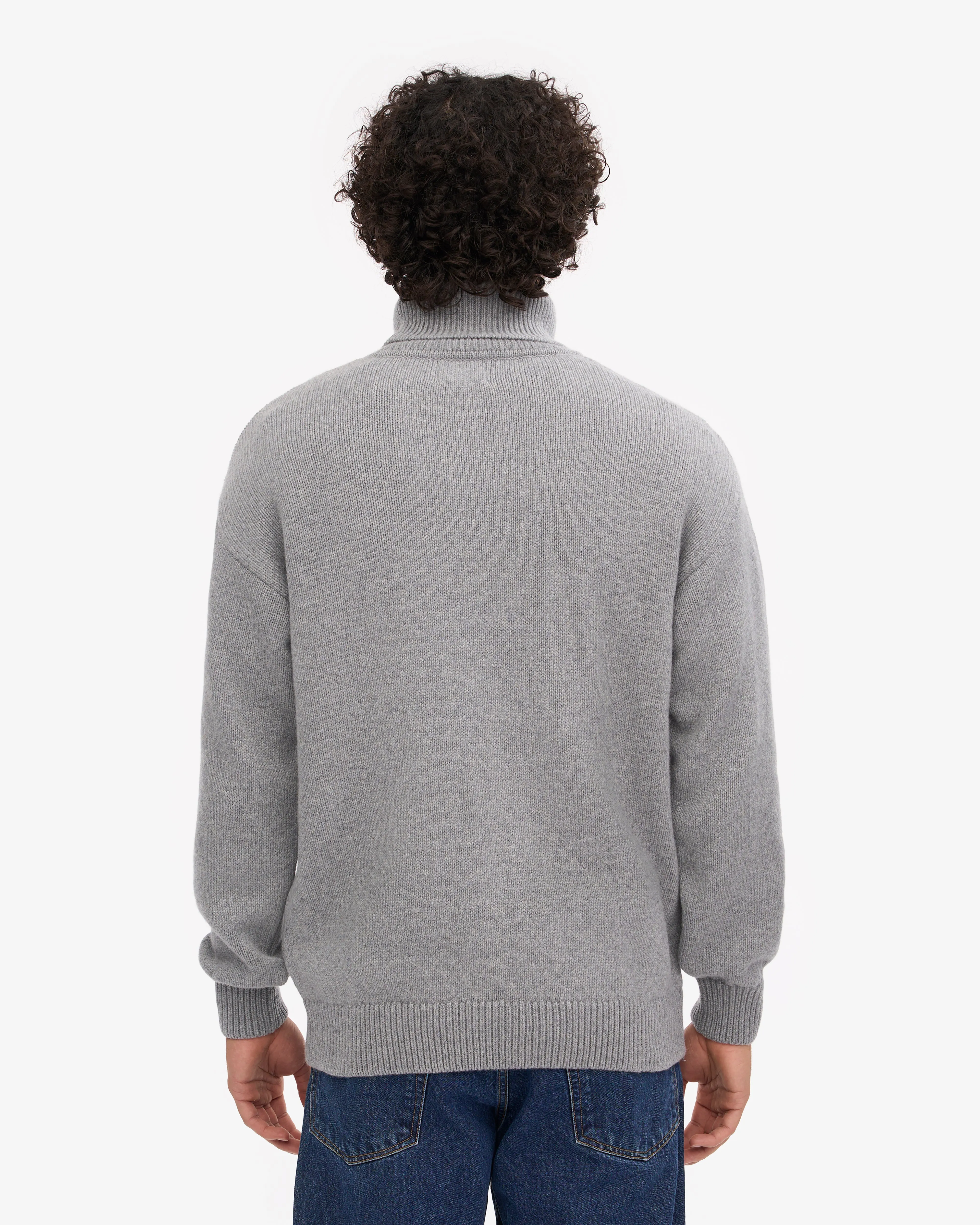 Merino Wool Turtleneck - Heather Grey sold by Colorful Standard product image thumbnail 4