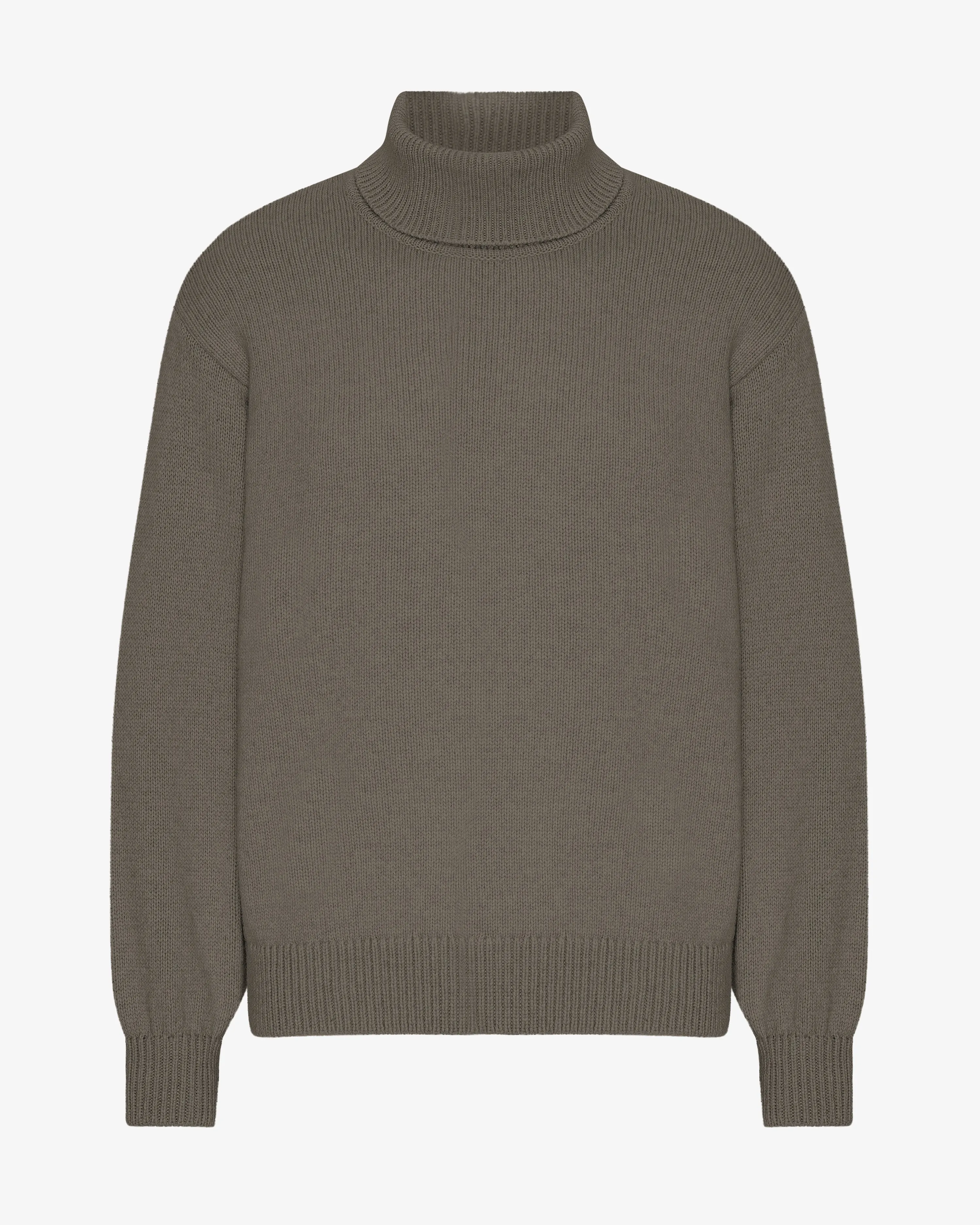 Merino Wool Turtleneck - Dusty Olive sold by Colorful Standard