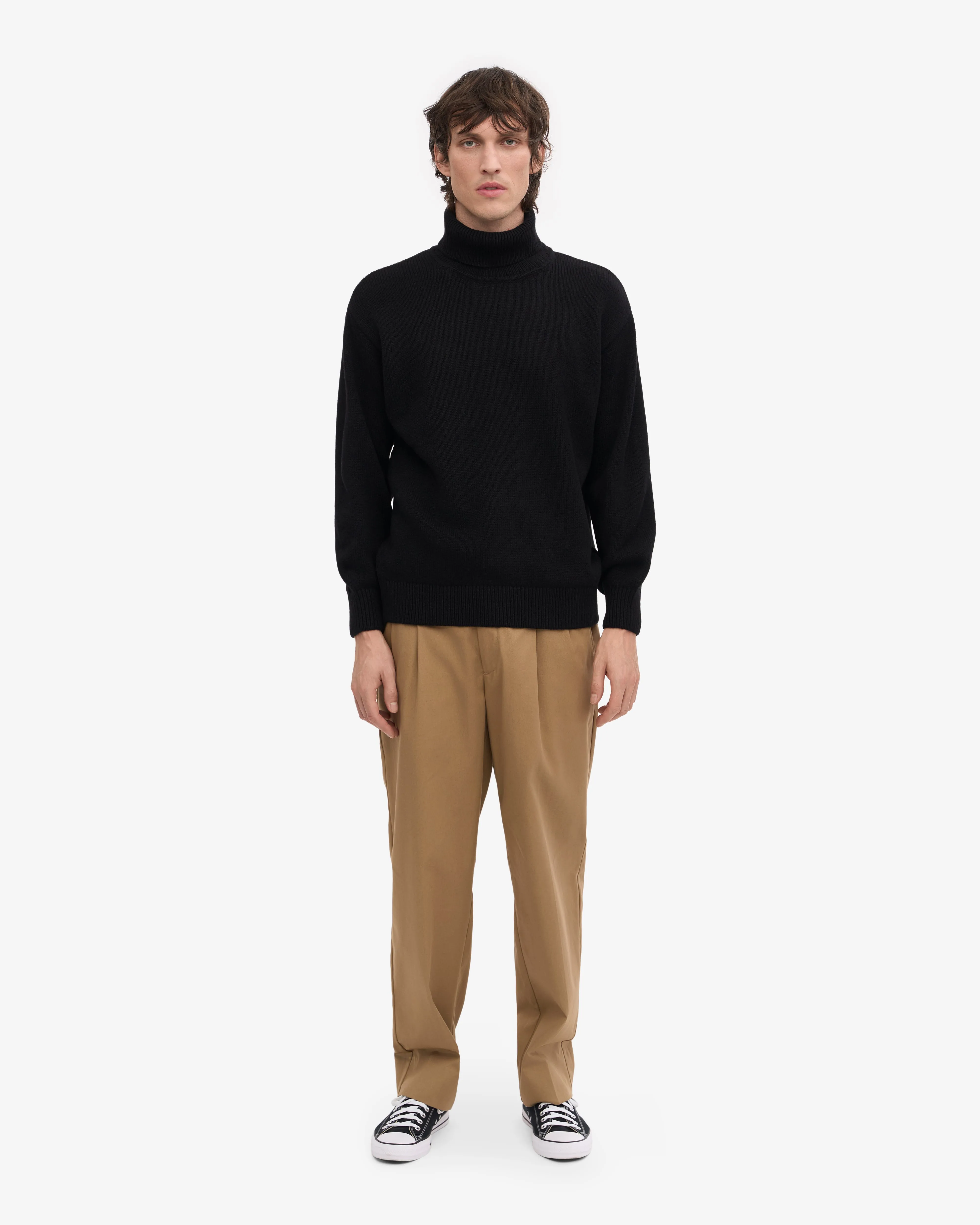 Merino Wool Turtleneck - Deep Black sold by Colorful Standard product image thumbnail 5
