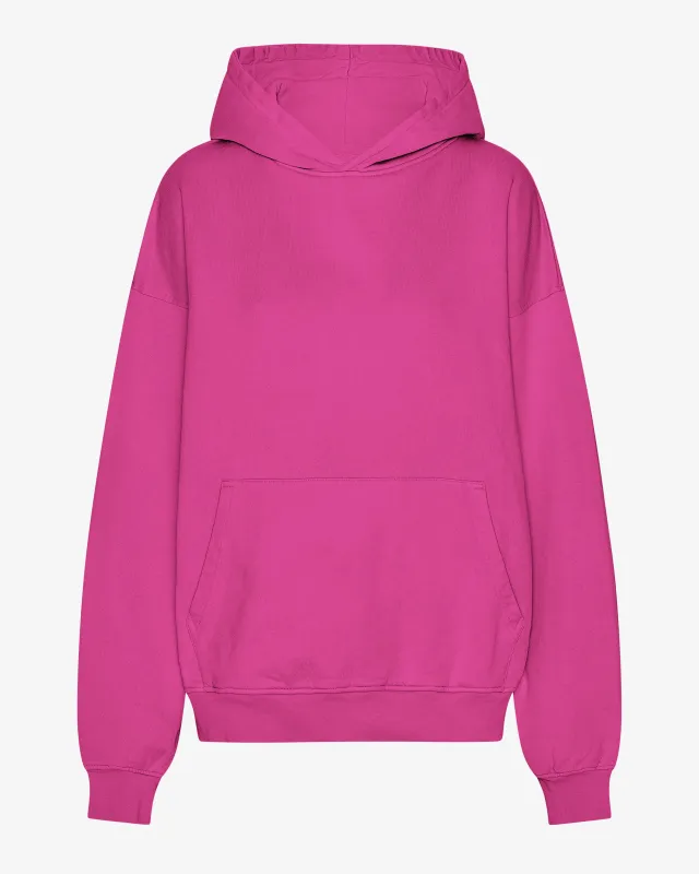 Organic Oversized Hood - Magenta Blaze sold by Colorful Standard