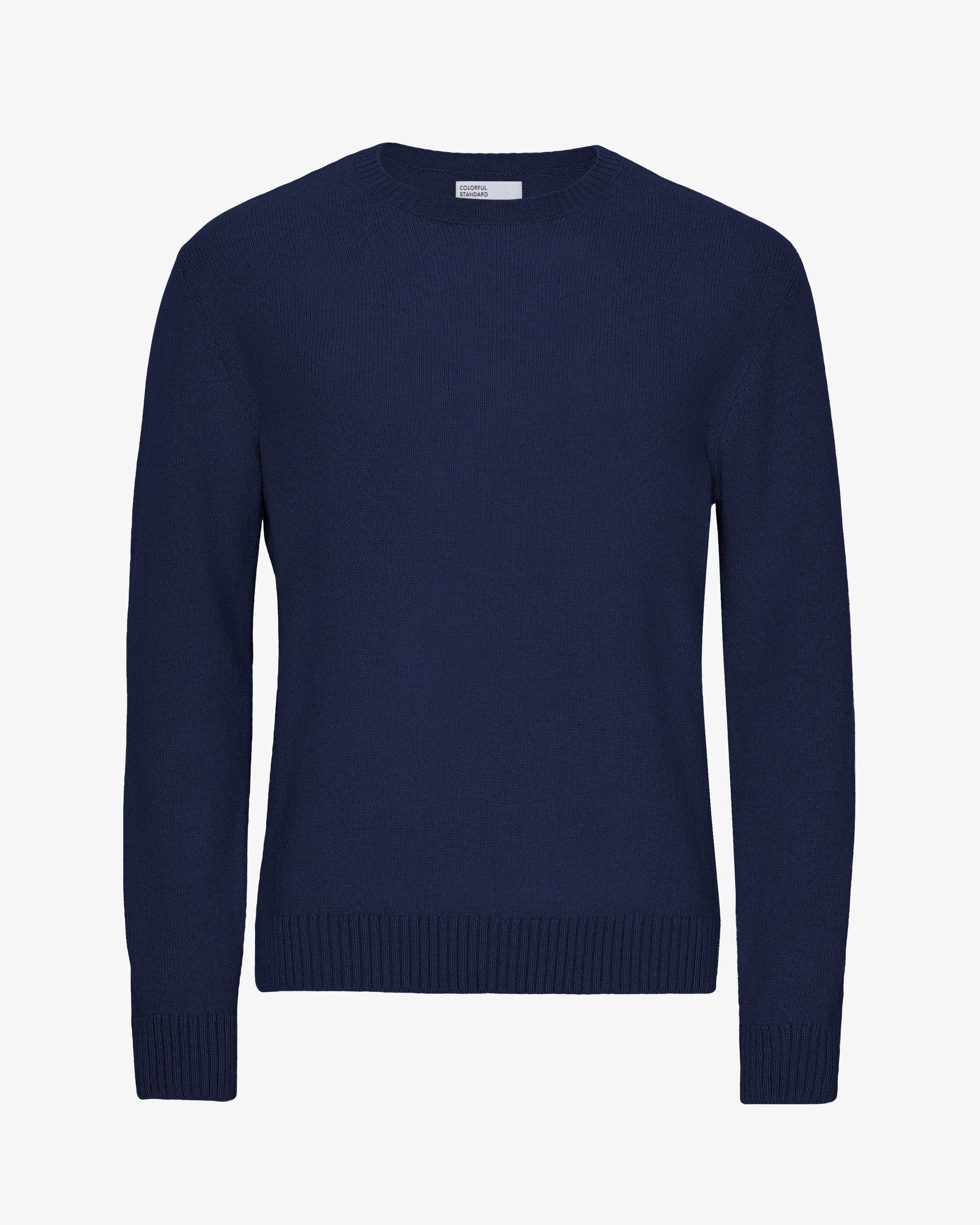 Classic Merino Wool Crew - Marine Blue sold by Colorful Standard