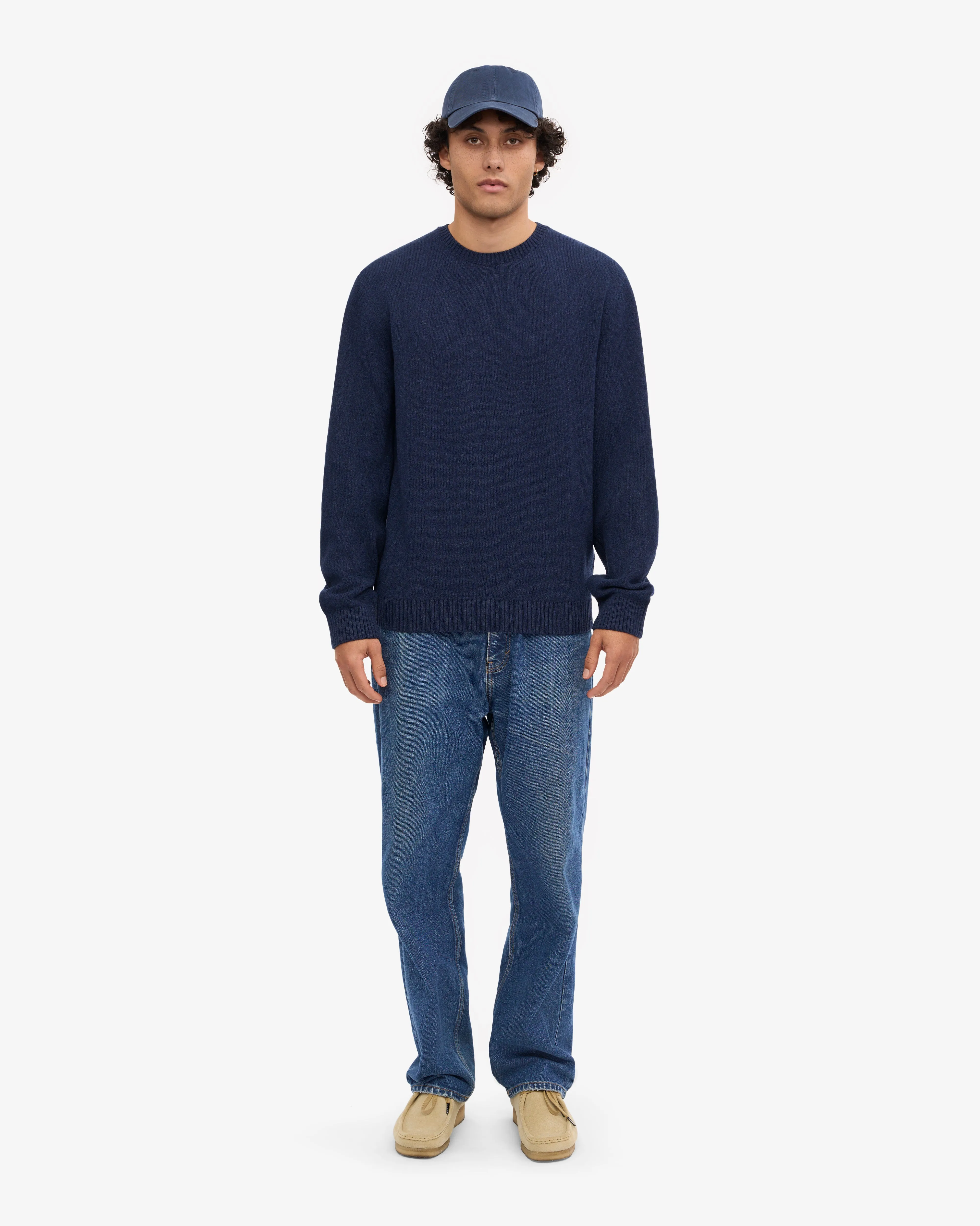 Classic Merino Wool Crew - Marine Blue sold by Colorful Standard product image thumbnail 5