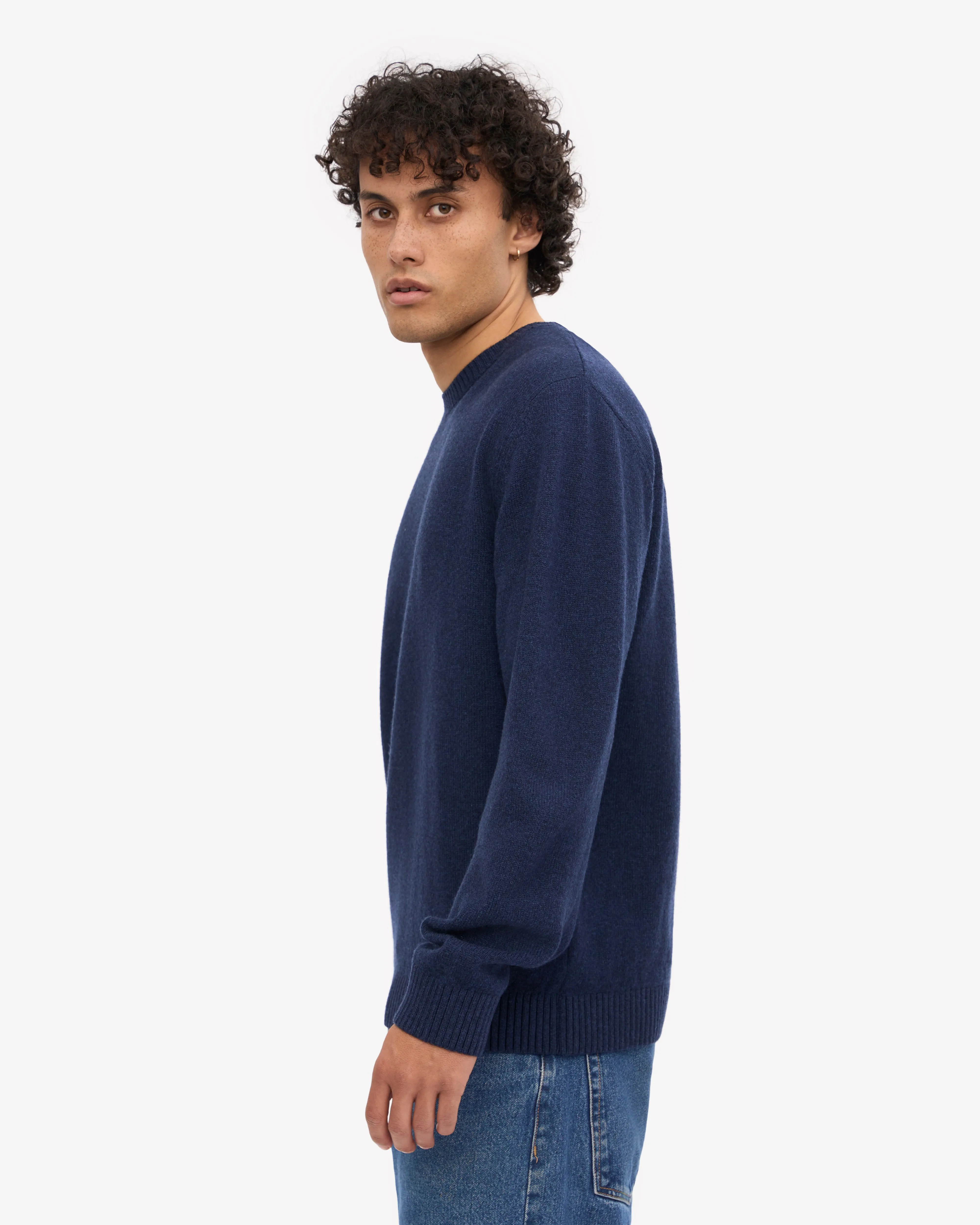 Classic Merino Wool Crew - Marine Blue sold by Colorful Standard product image thumbnail 3
