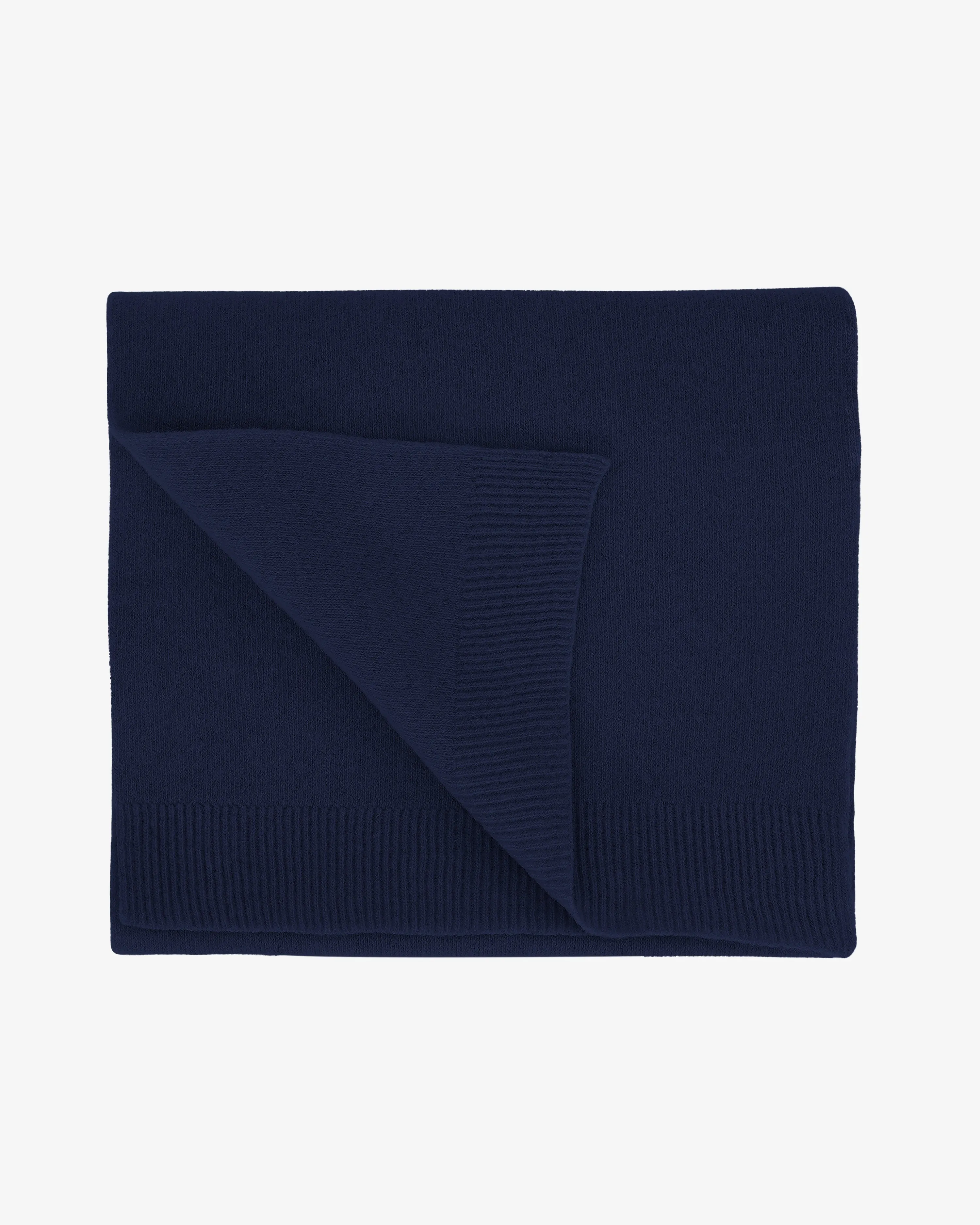 Merino Wool Scarf - Marine Blue sold by Colorful Standard