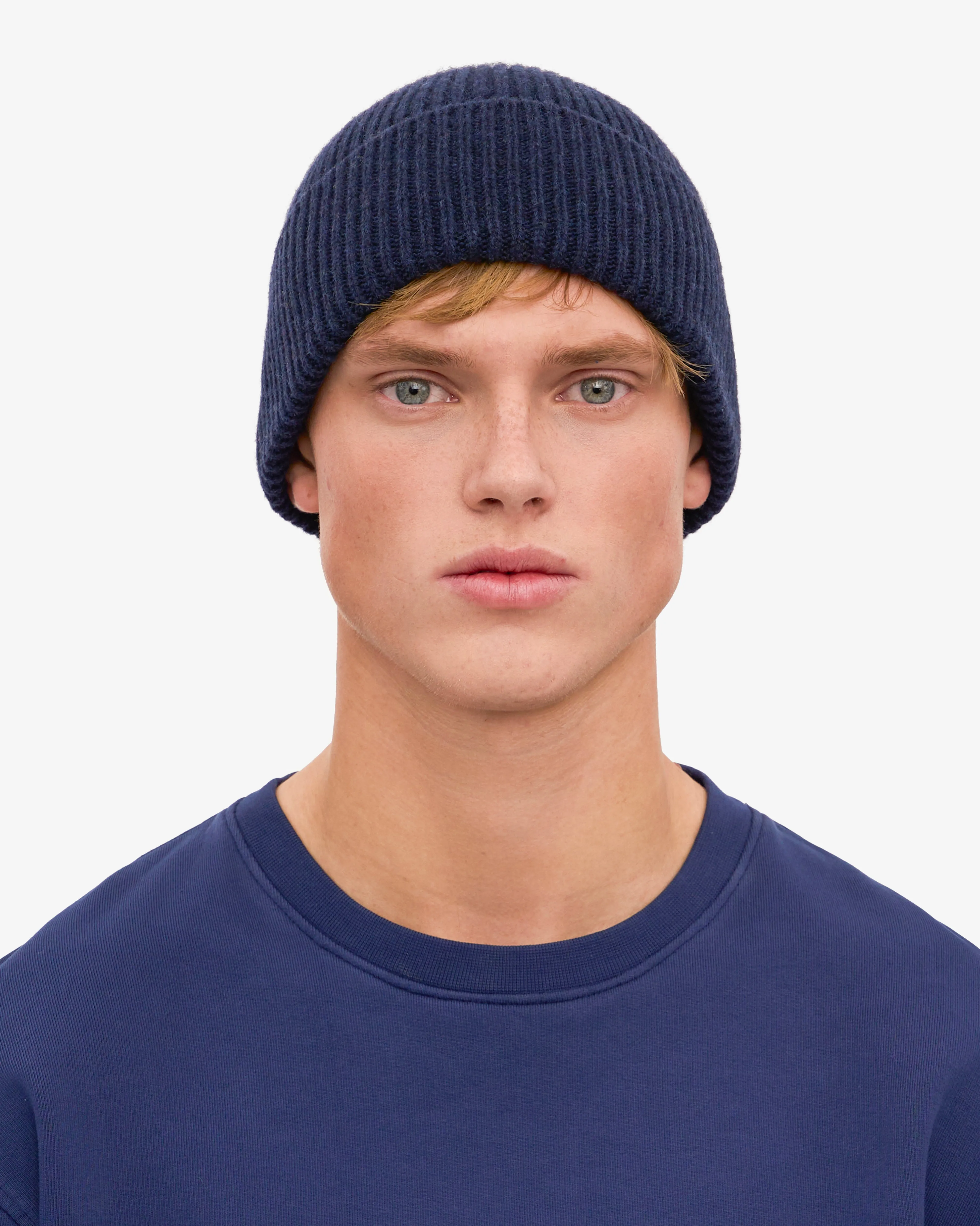 Merino Wool Beanie - Marine Blue sold by Colorful Standard product image thumbnail 2