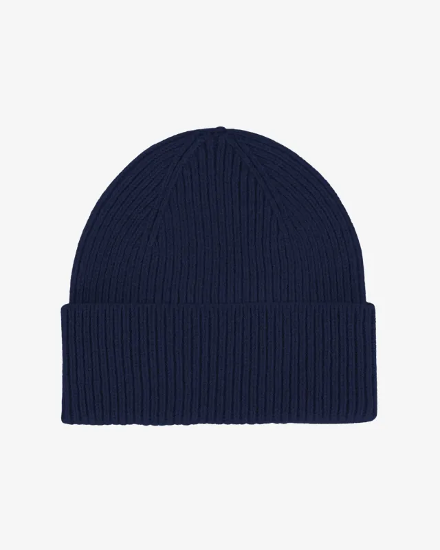 Merino Wool Beanie - Marine Blue sold by Colorful Standard