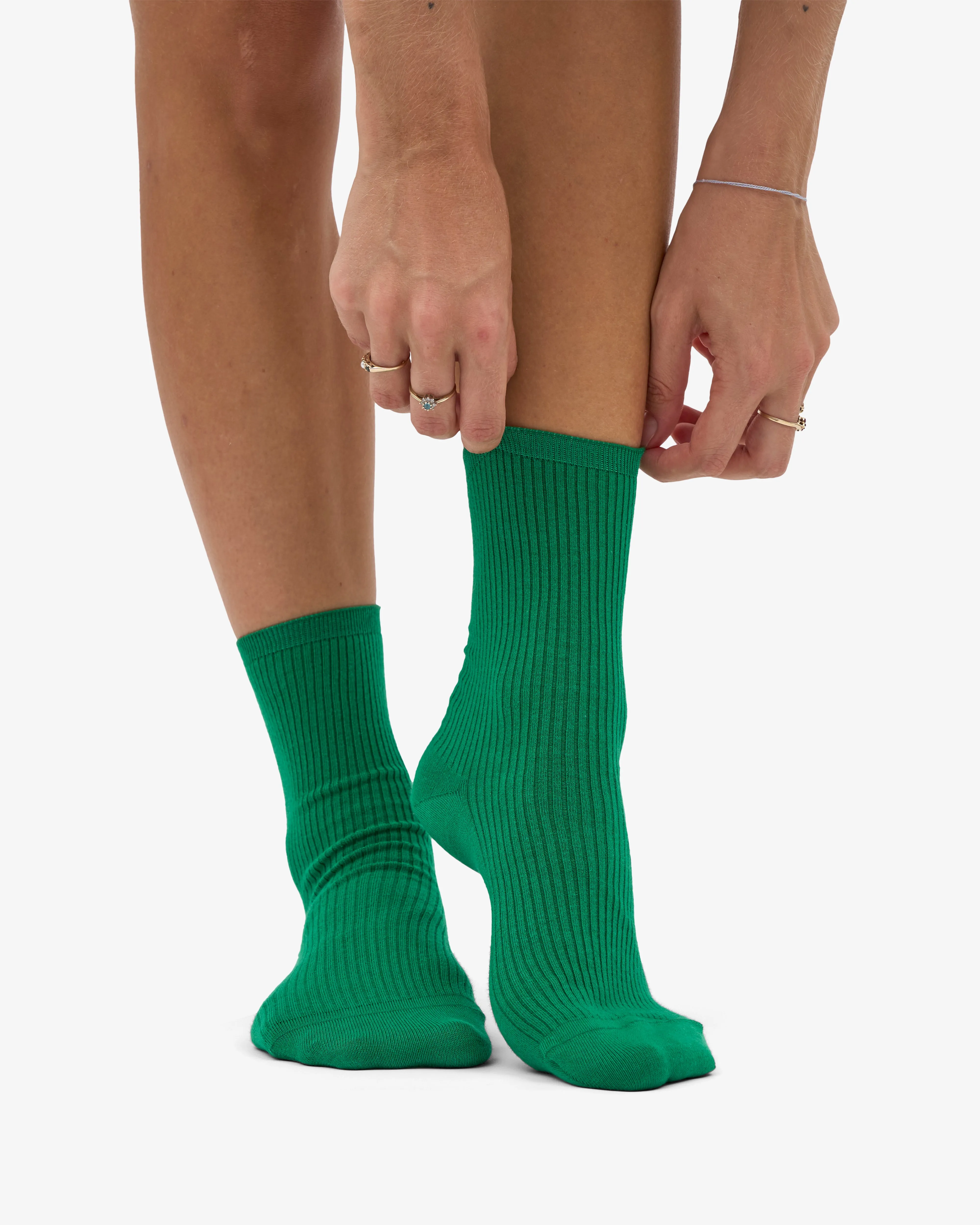 Women Classic Organic Sock - Kelly Green sold by Colorful Standard product image thumbnail 3