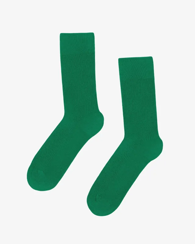 Classic Organic Sock - Kelly Green sold by Colorful Standard