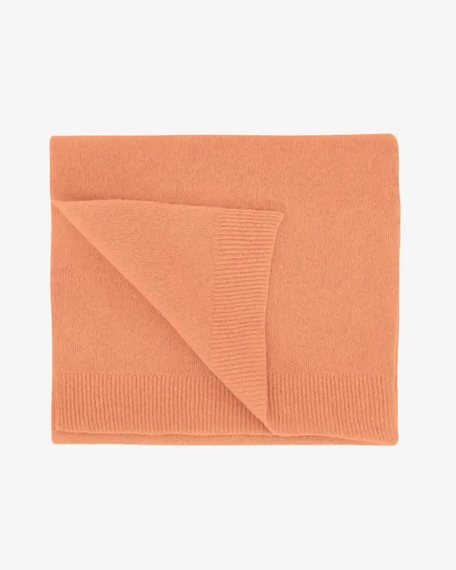 Merino Wool Scarf - Sandstone Orange sold by Colorful Standard
