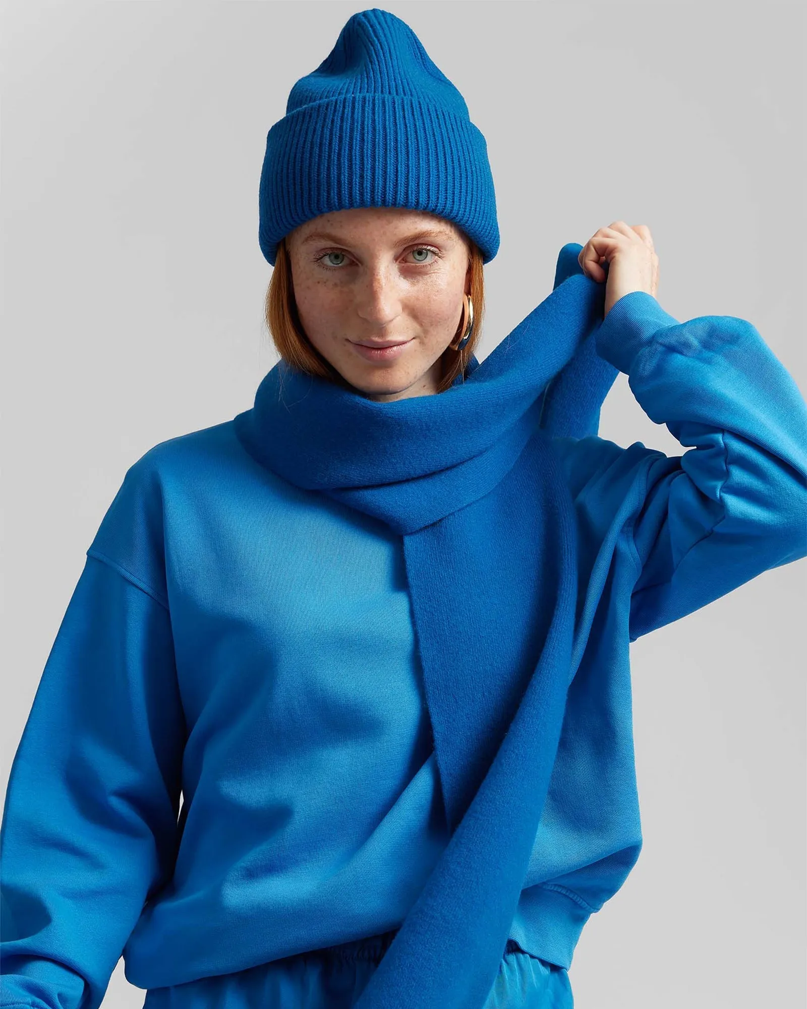 Merino Wool Scarf - Sandstone Orange sold by Colorful Standard product image thumbnail 4