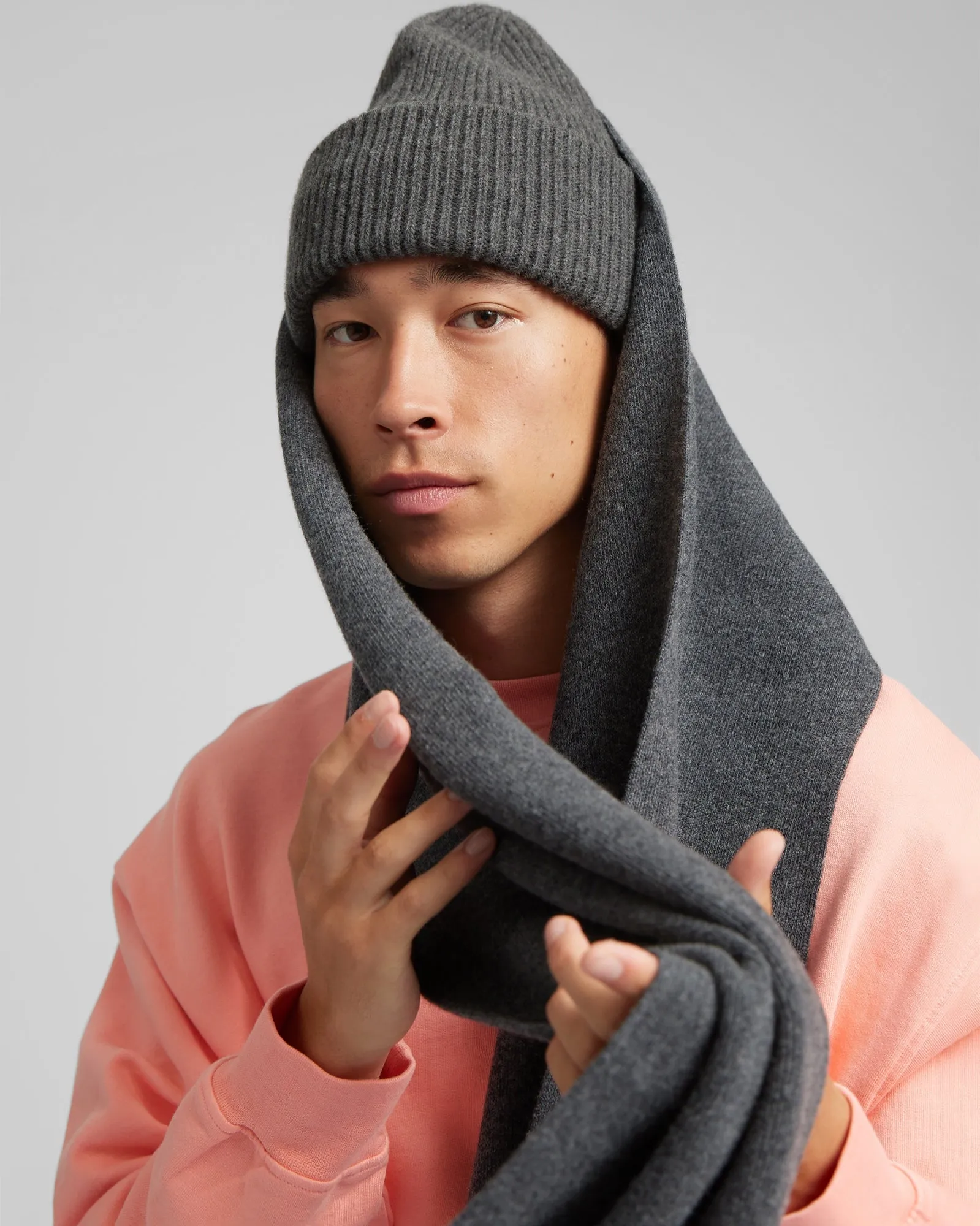 Merino Wool Scarf - Sandstone Orange sold by Colorful Standard product image thumbnail 4