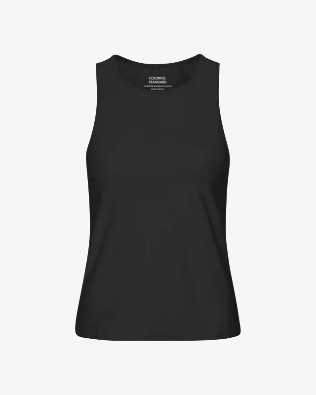 Active Tank Top - Deep Black sold by Colorful Standard
