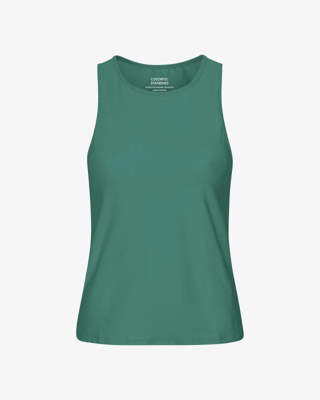 Active Tank Top - Pine Green sold by Colorful Standard