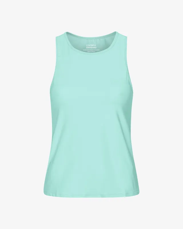 Active Tank Top - Teal Blue sold by Colorful Standard