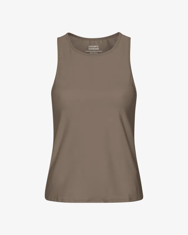 Active Tank Top - Warm Taupe sold by Colorful Standard