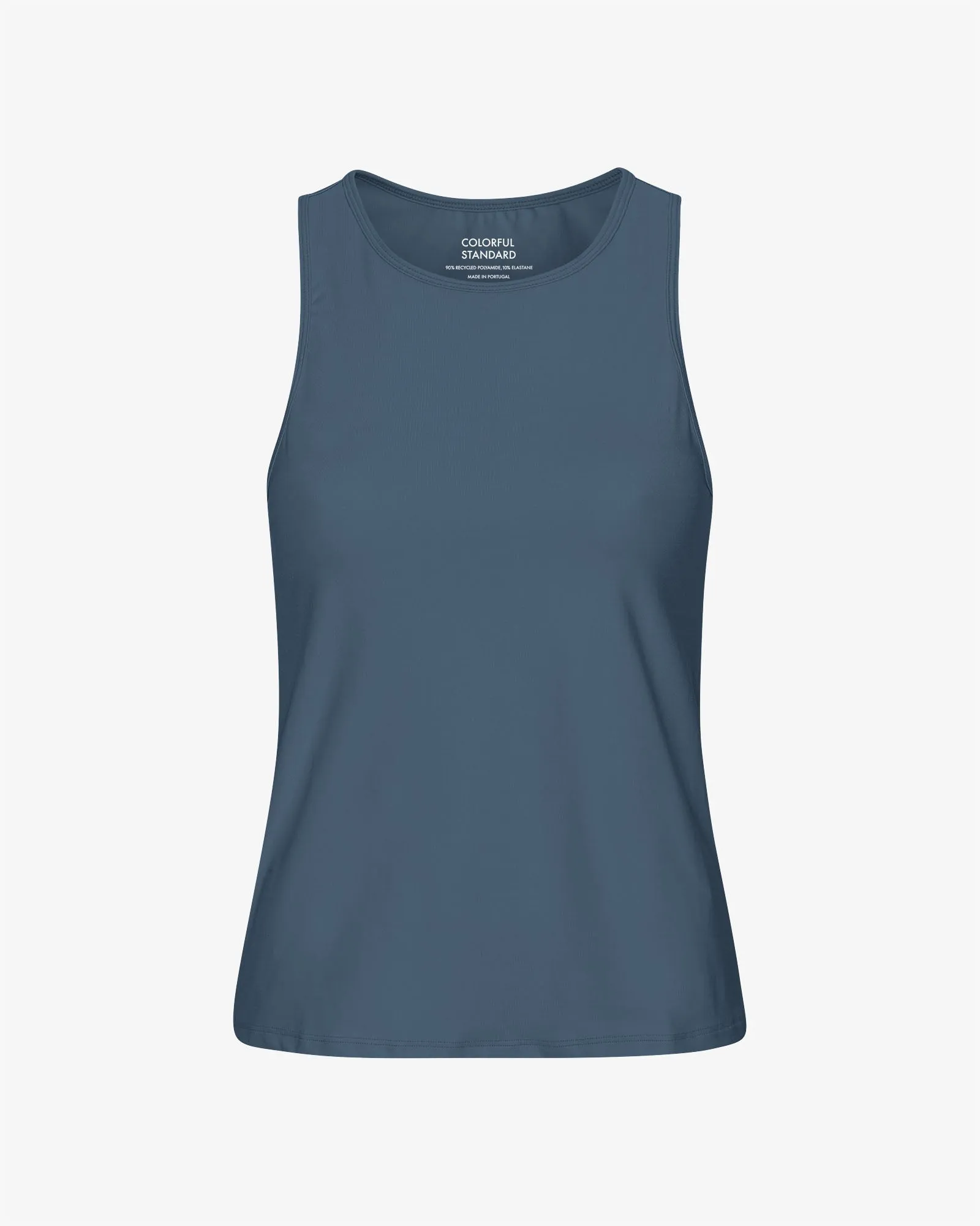 Active Tank Top - Petrol Blue sold by Colorful Standard