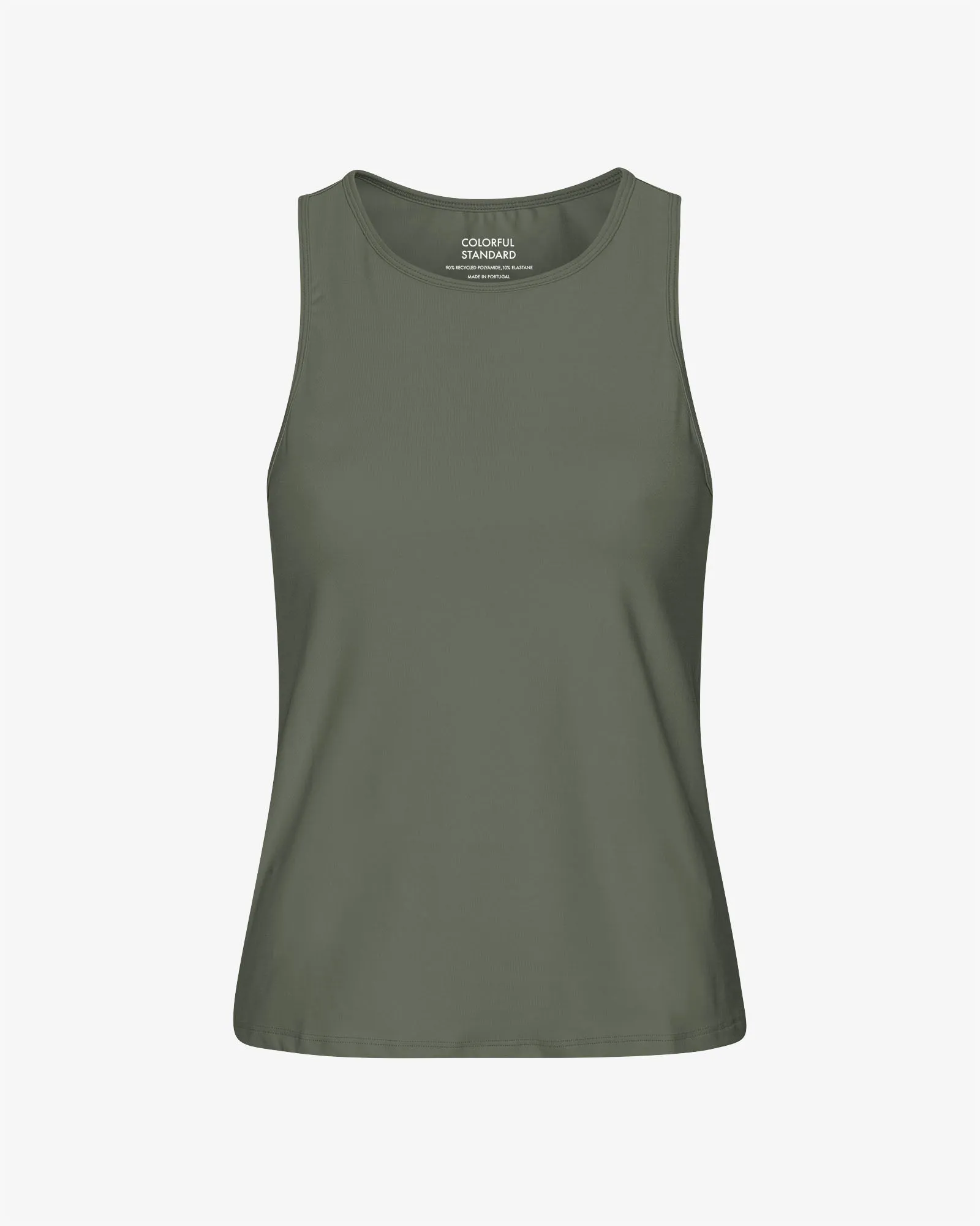 Active Tank Top - Dusty Olive sold by Colorful Standard