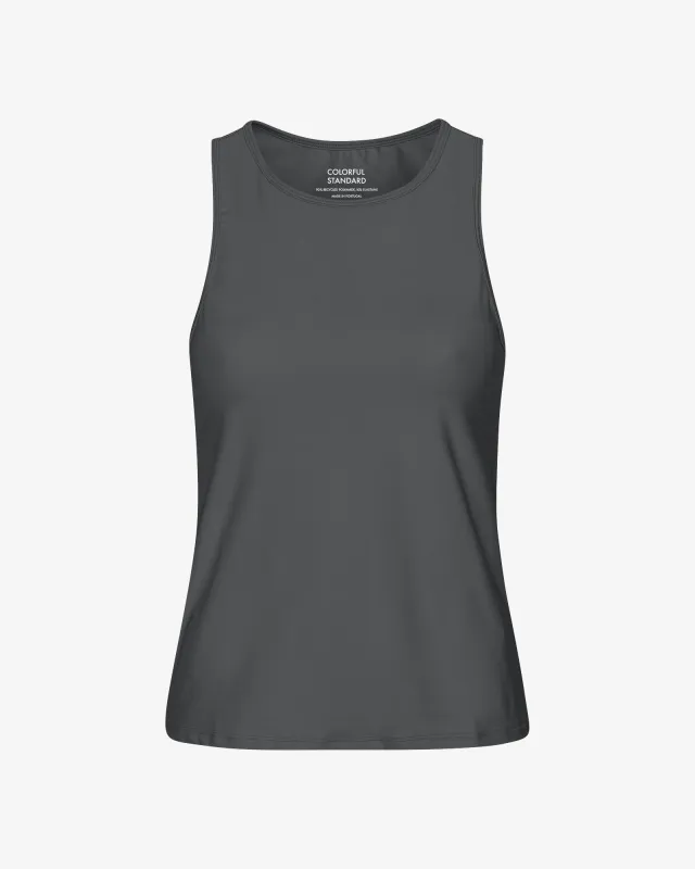 Active Tank Top - Lava Grey sold by Colorful Standard