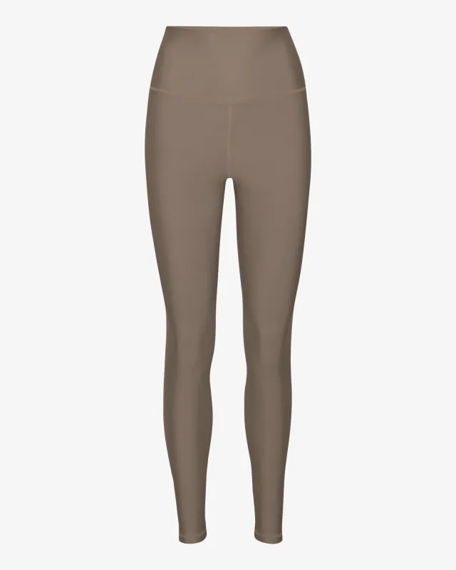 Active High-Rise Legging - Warm Taupe sold by Colorful Standard