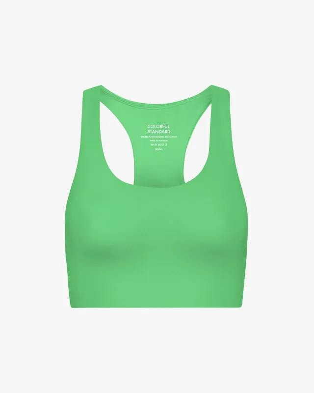 Active Cropped Bra - Spring Green sold by Colorful Standard