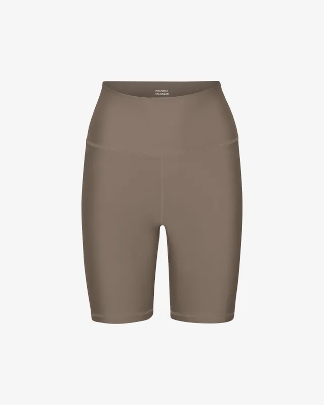 Active Bike Shorts - Warm Taupe sold by Colorful Standard
