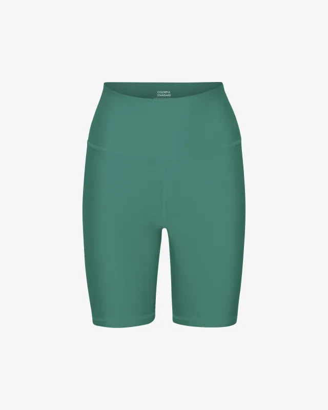 Active Bike Shorts - Pine Green sold by Colorful Standard