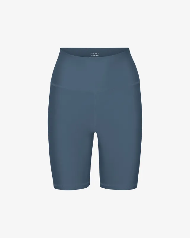 Active Bike Shorts - Petrol Blue sold by Colorful Standard
