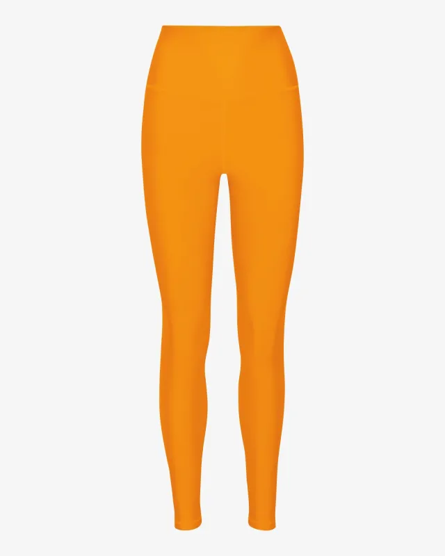 Active High-Rise Legging - Sunny Orange sold by Colorful Standard